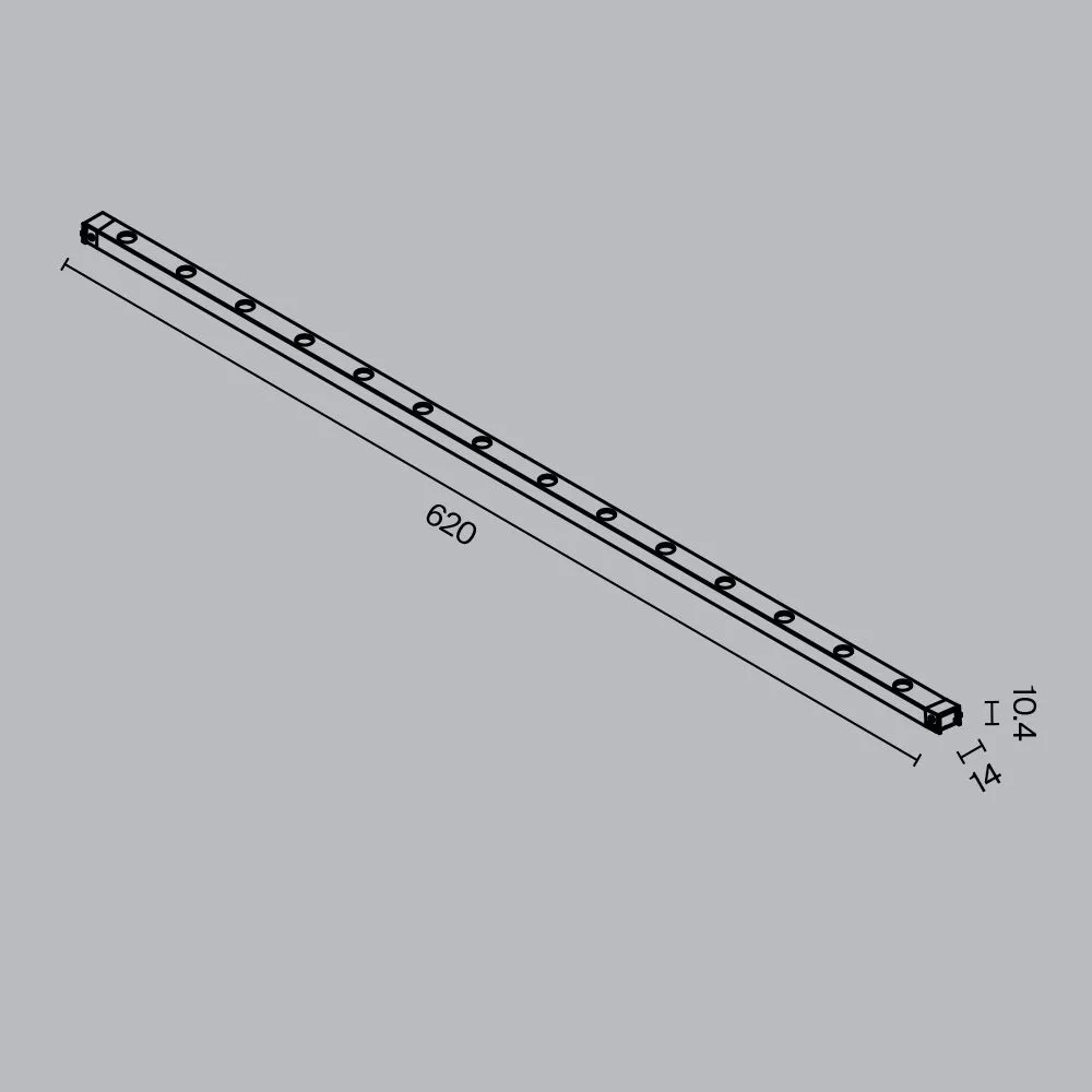 картинка Трековый светильник Technical TR174-1-24WTW-M-B
