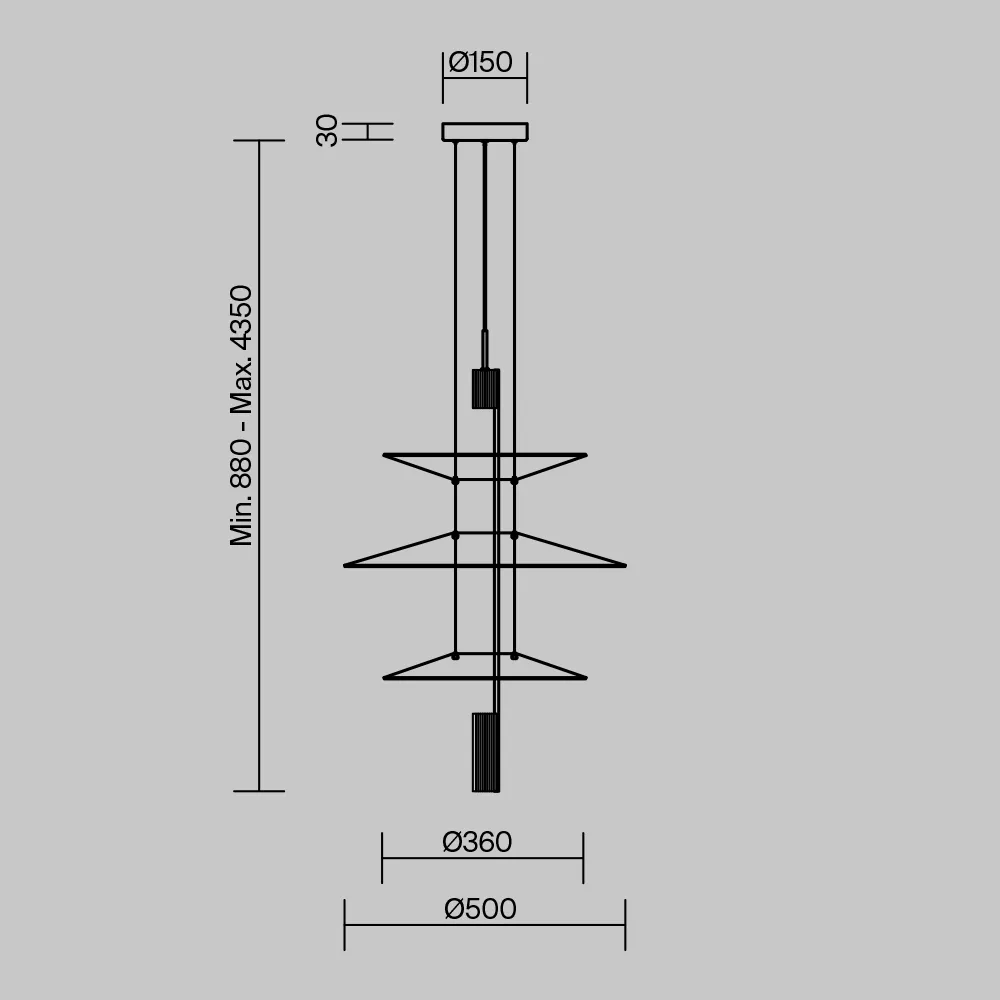 картинка Подвесной светильник Freya FR6190PL-L7WB