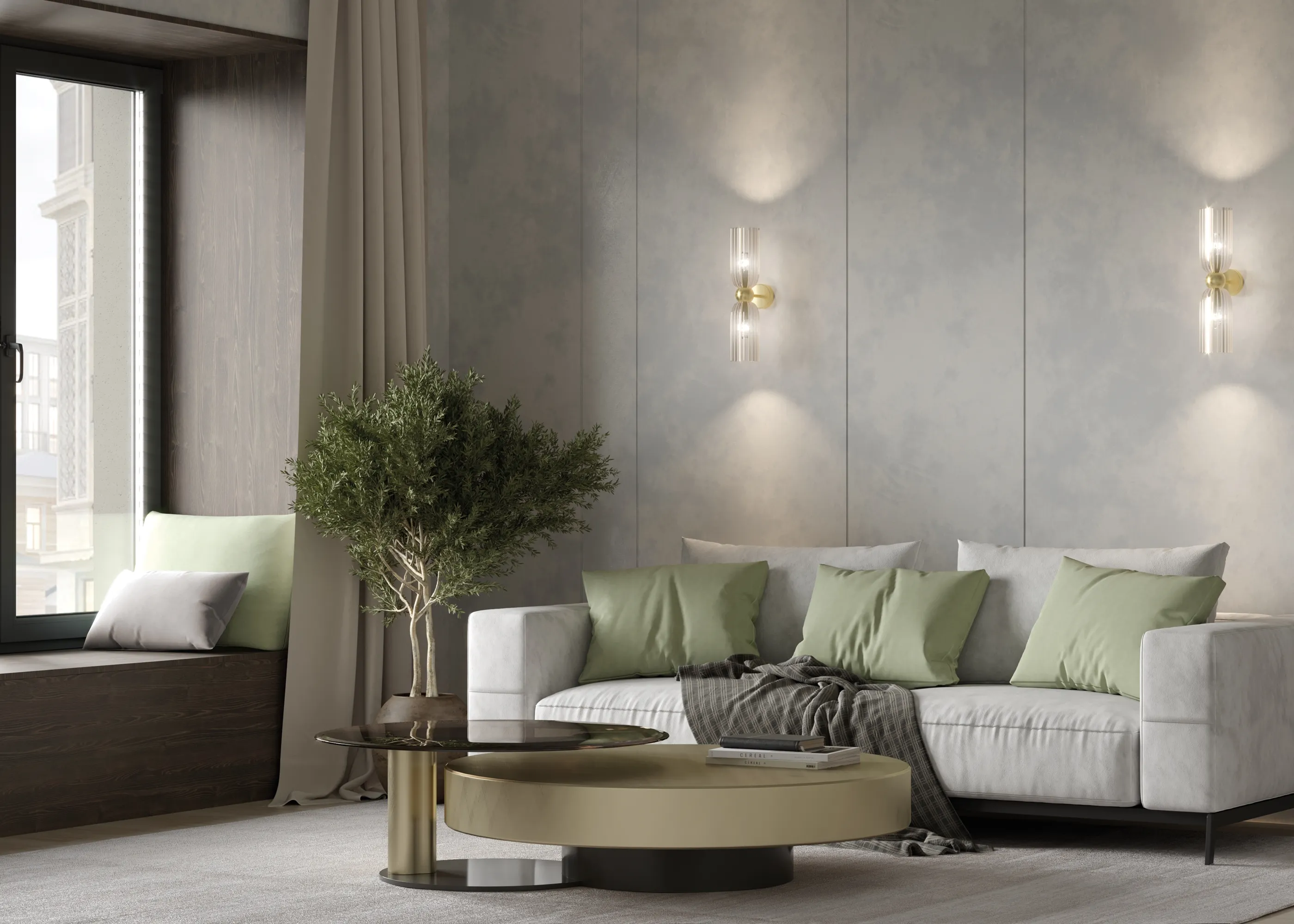 картинка Настенный светильник (бра) Maytoni MOD302WL-02CG