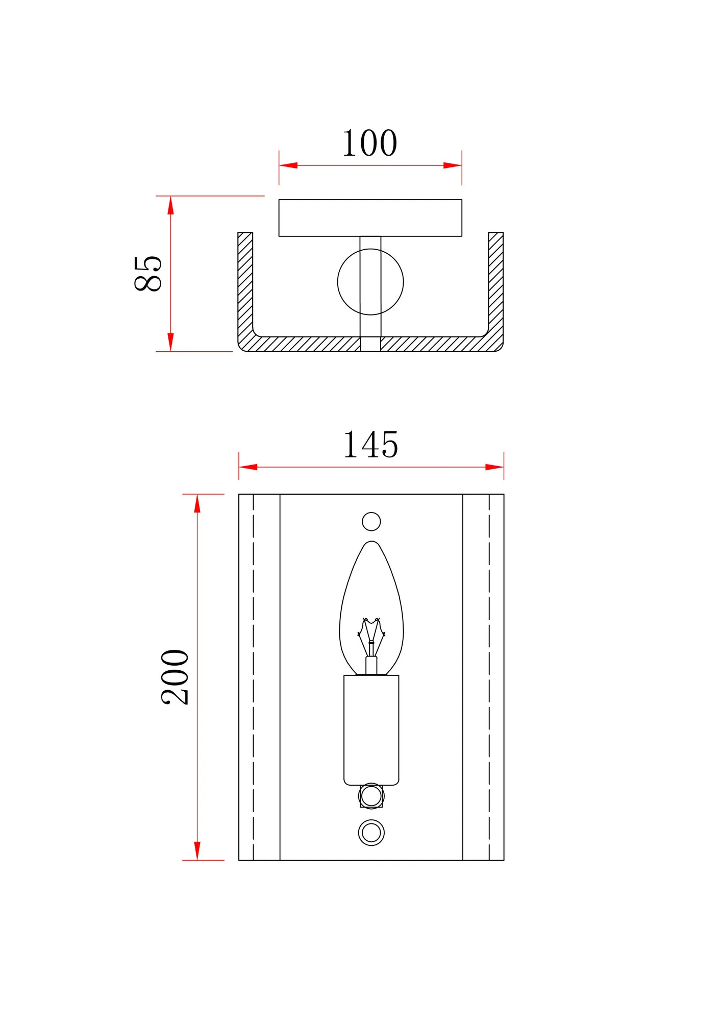 картинка Настенный светильник (бра) Freya FR5190WL-01BS2