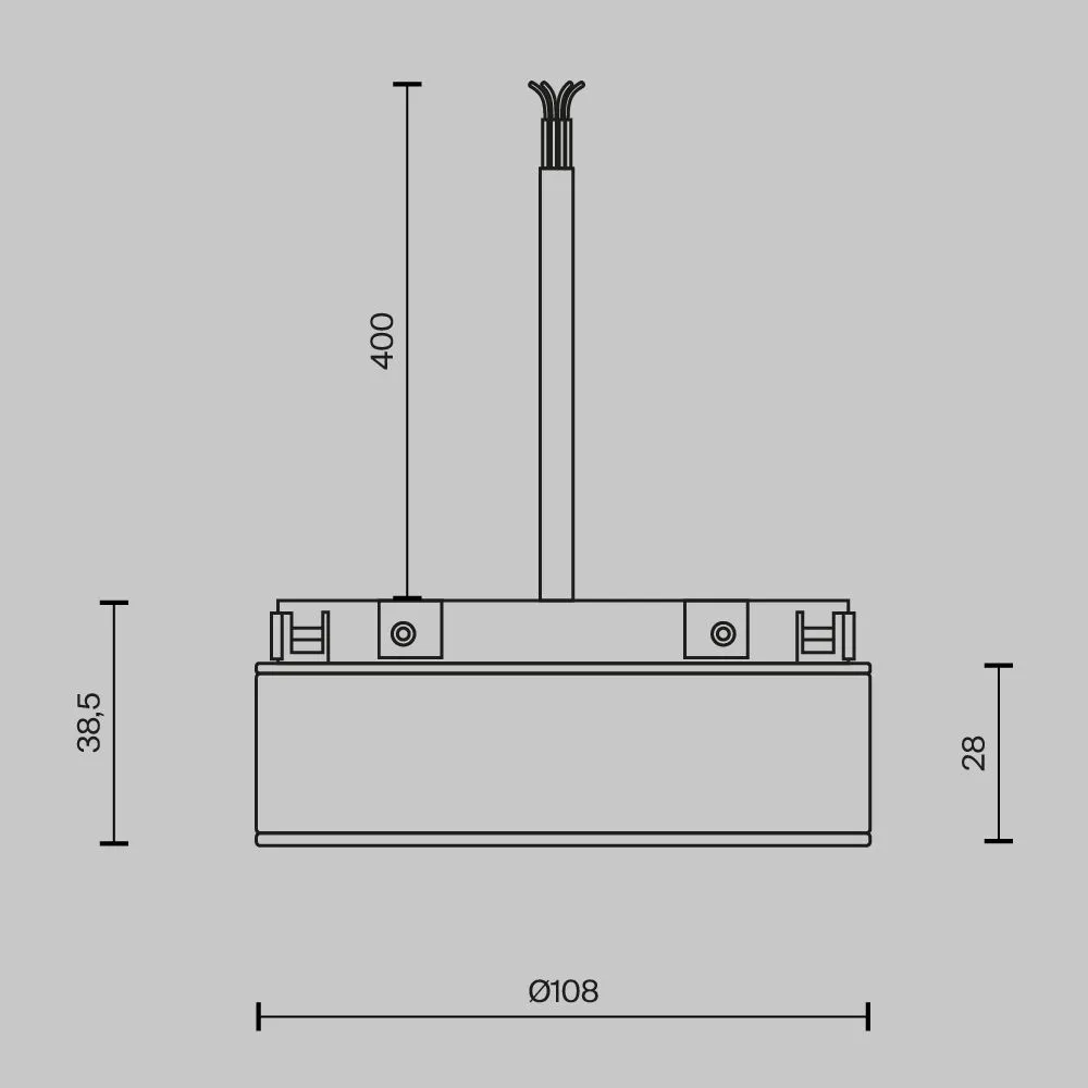 картинка Источник напряжения Technical TRA172DR-100W-DD-B