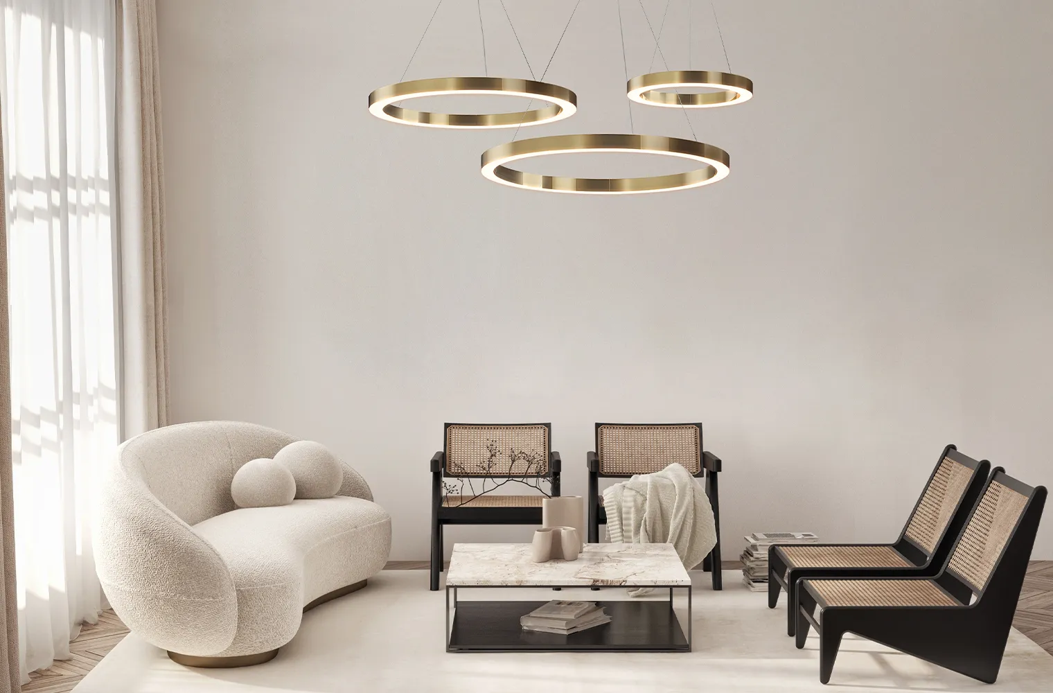 картинка Подвесной светильник Maytoni MOD415PL-L60BS4K