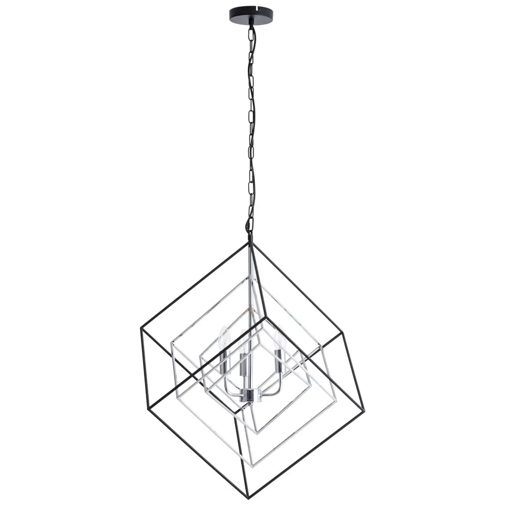 картинка Подвесной светильник Arte Lamp AMBASADOR A5282SP-3BK