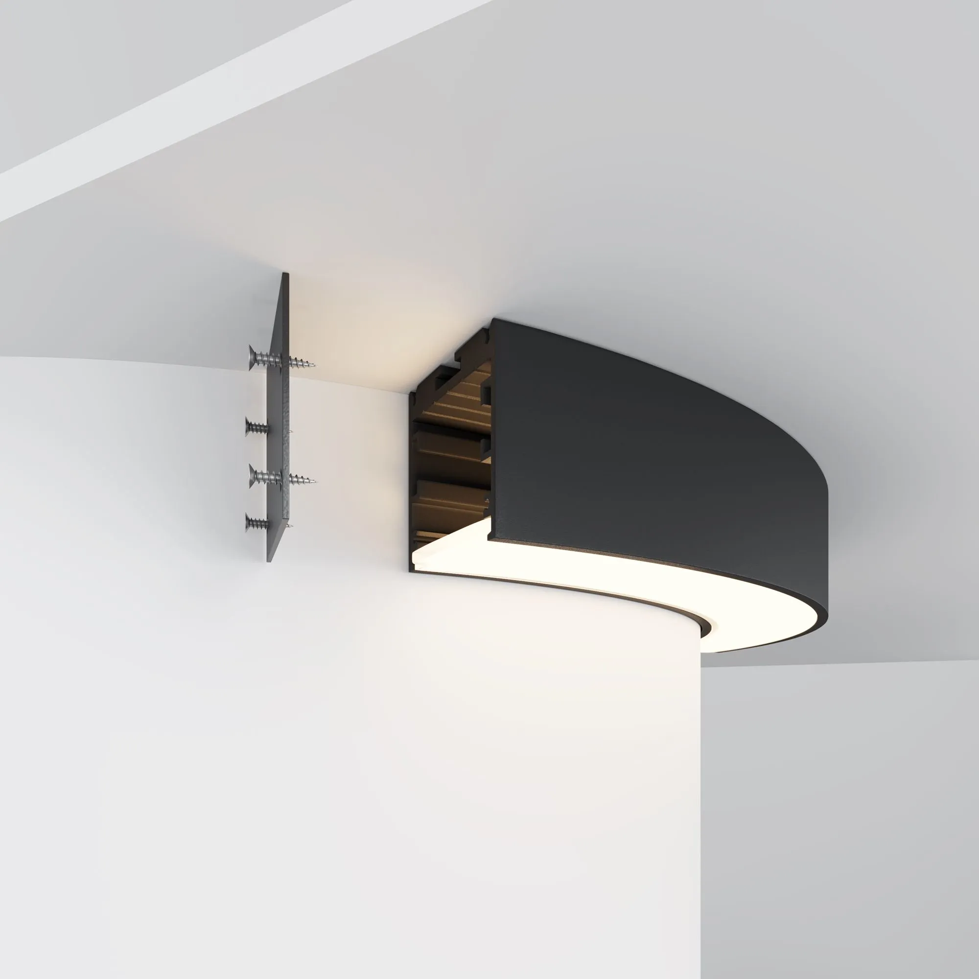 картинка Профиль Led Strip ALM-3535R-B-D-90°-0.3M