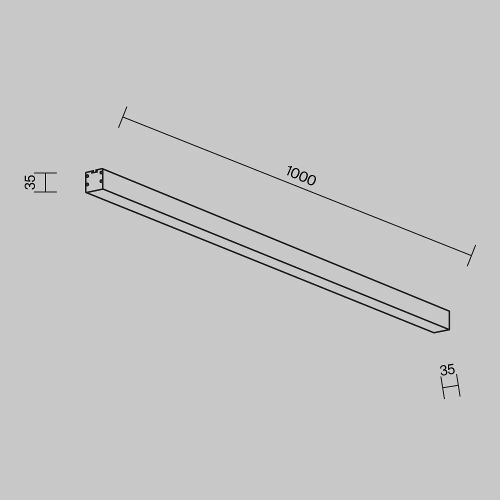 картинка Линейный светильник Technical LL311012