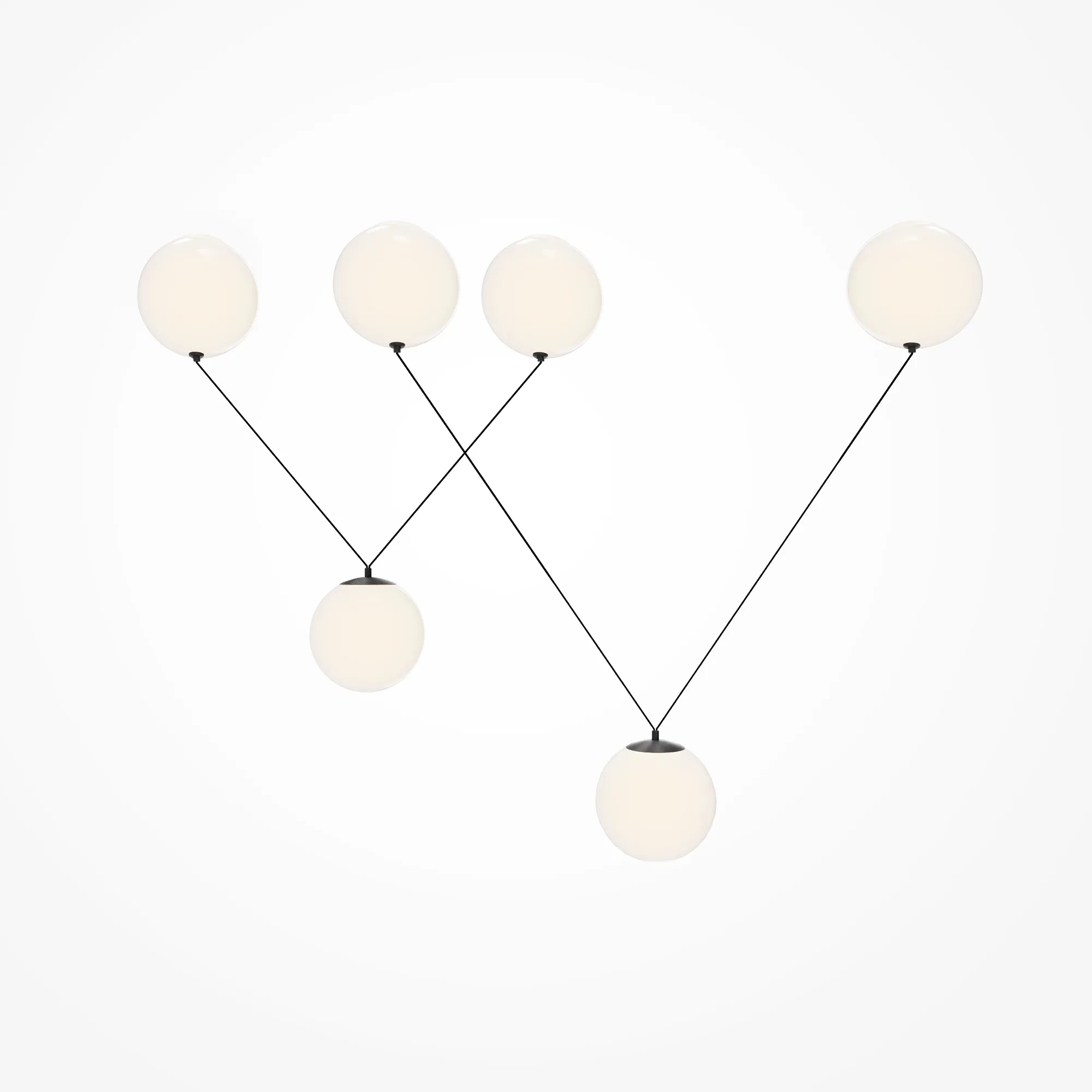 картинка Подвесной светильник Maytoni MOD427PL-L30B3K