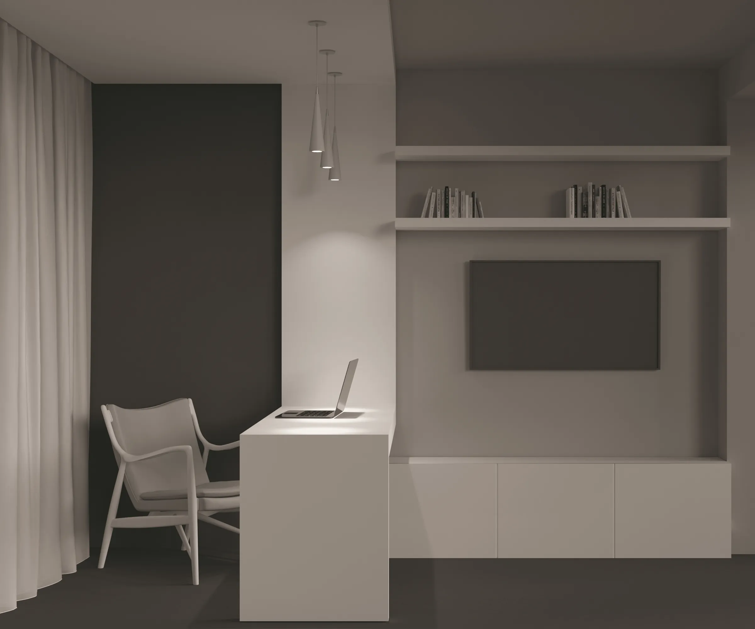 картинка Подвесной светильник Technical P318-PL-01-W