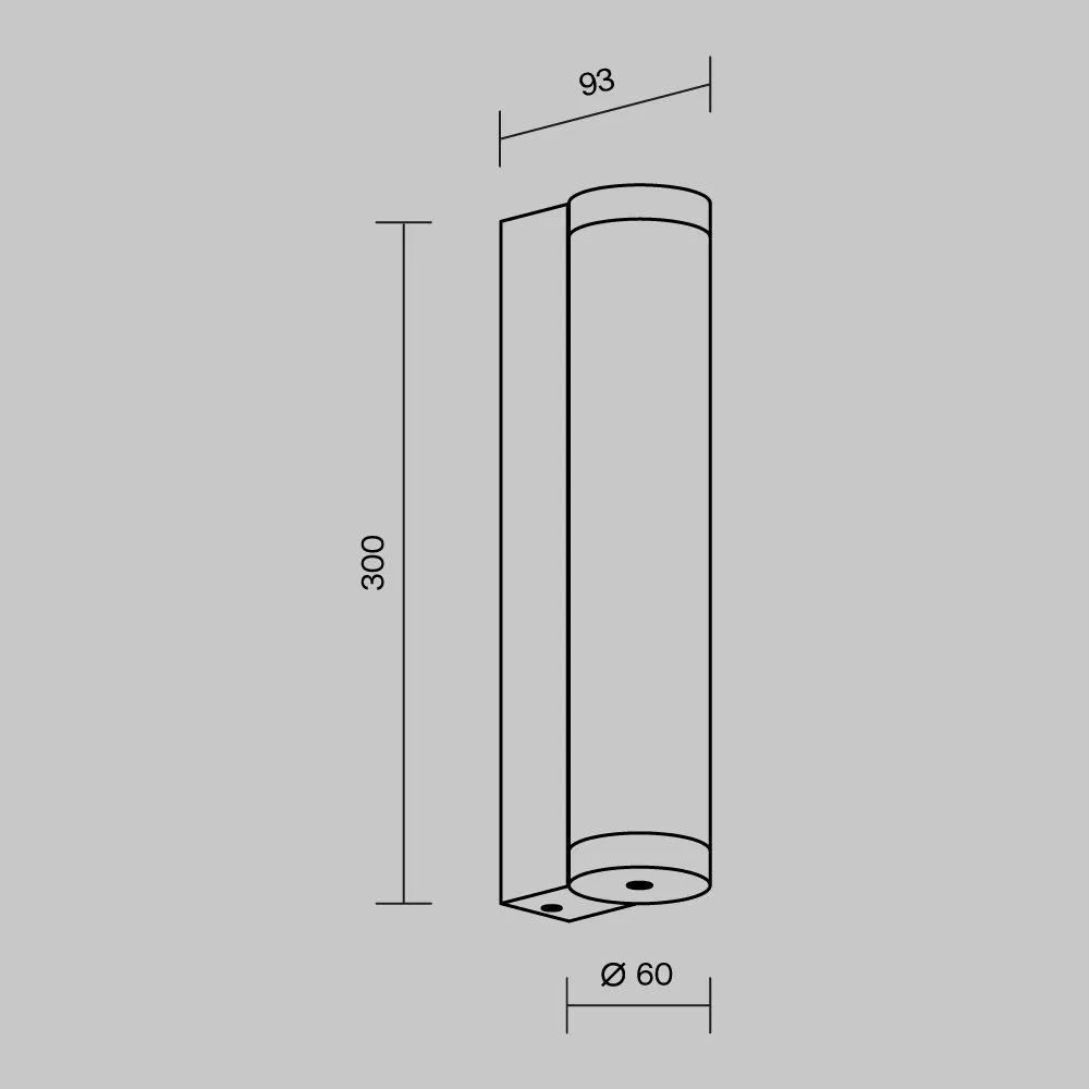 картинка Уличный настенный светильник Outdoor O482WL-L12B3K