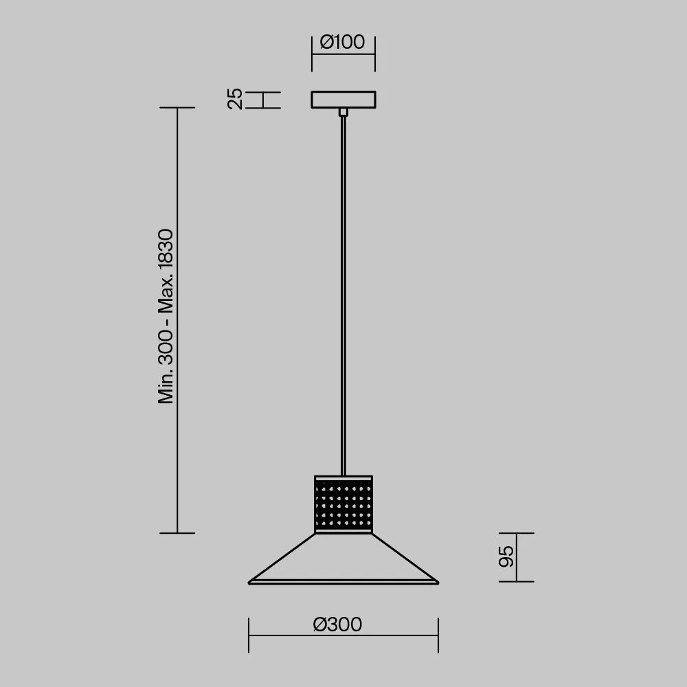 картинка Подвесной светильник Freya FR5483PL-01B3