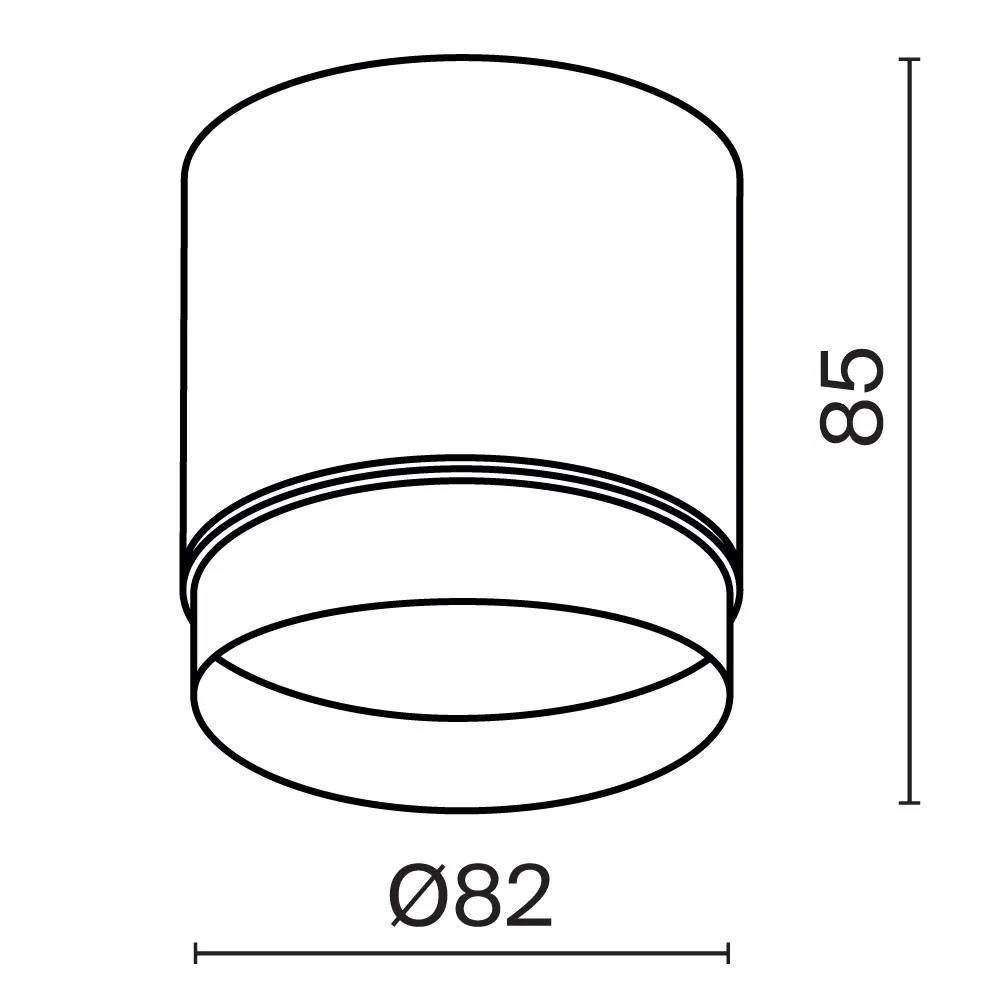 картинка Потолочный светильник Technical C088CL-GX53-W