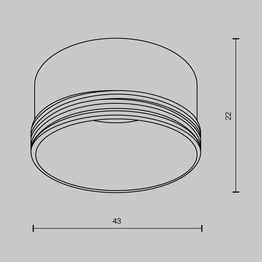 картинка Комплектующие для светильника Technical RingS-5-W