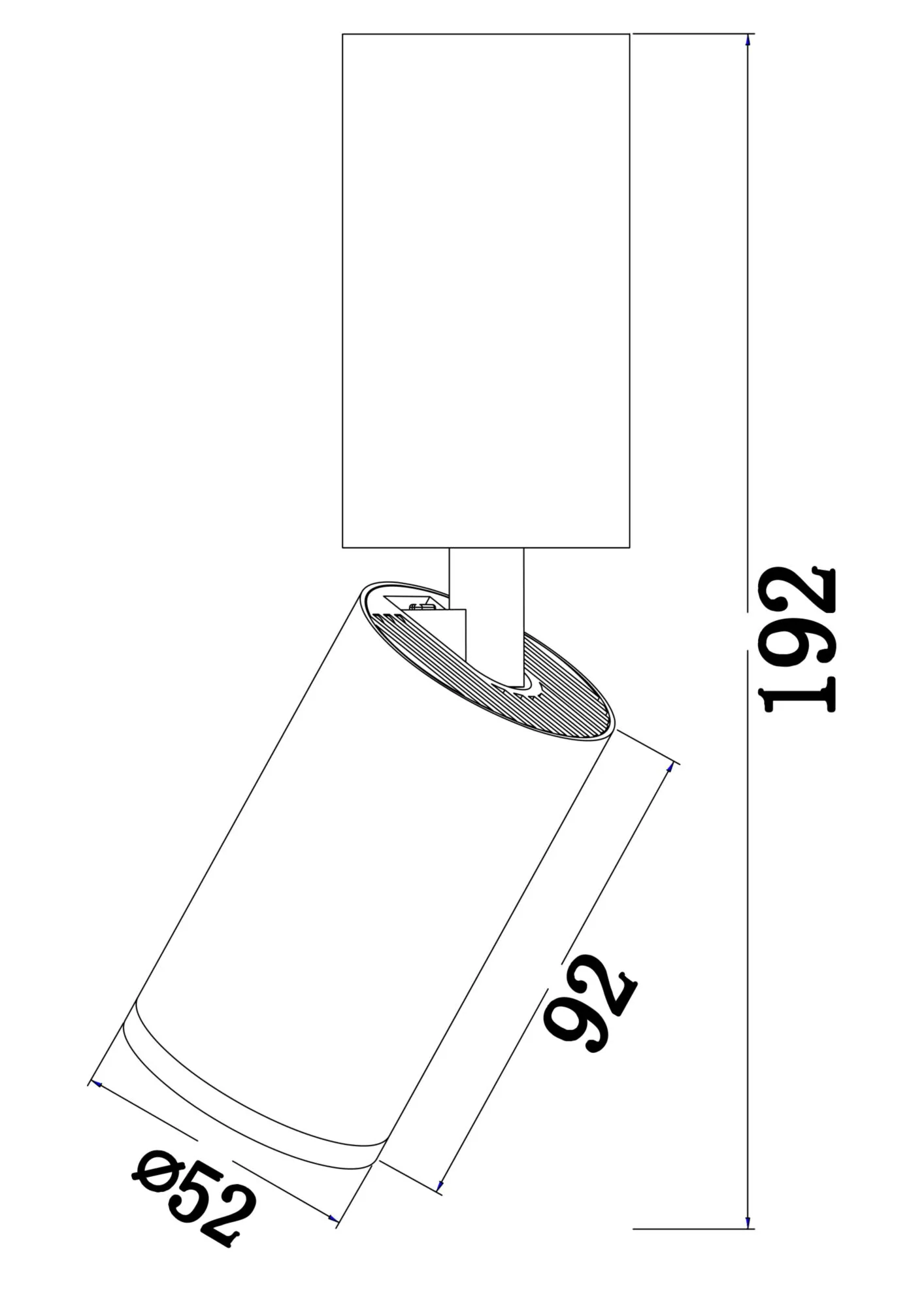 картинка Потолочный светильник Technical C051CL-01B