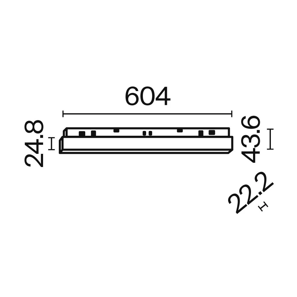 картинка Трековый светильник Technical TR030-2-24W3K-W
