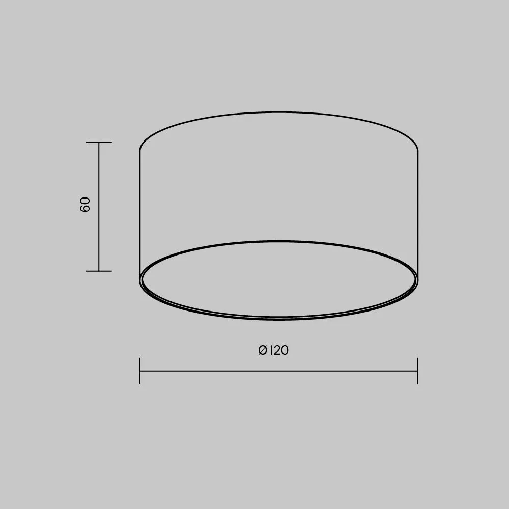 картинка Потолочный светильник Technical C032CL-12W4K-RD-MG