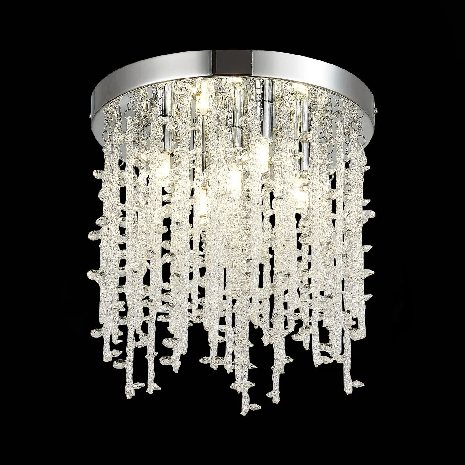 картинка SLE103302-05 Светильник потолочный Хром/Прозрачный G9 LED 5*3W