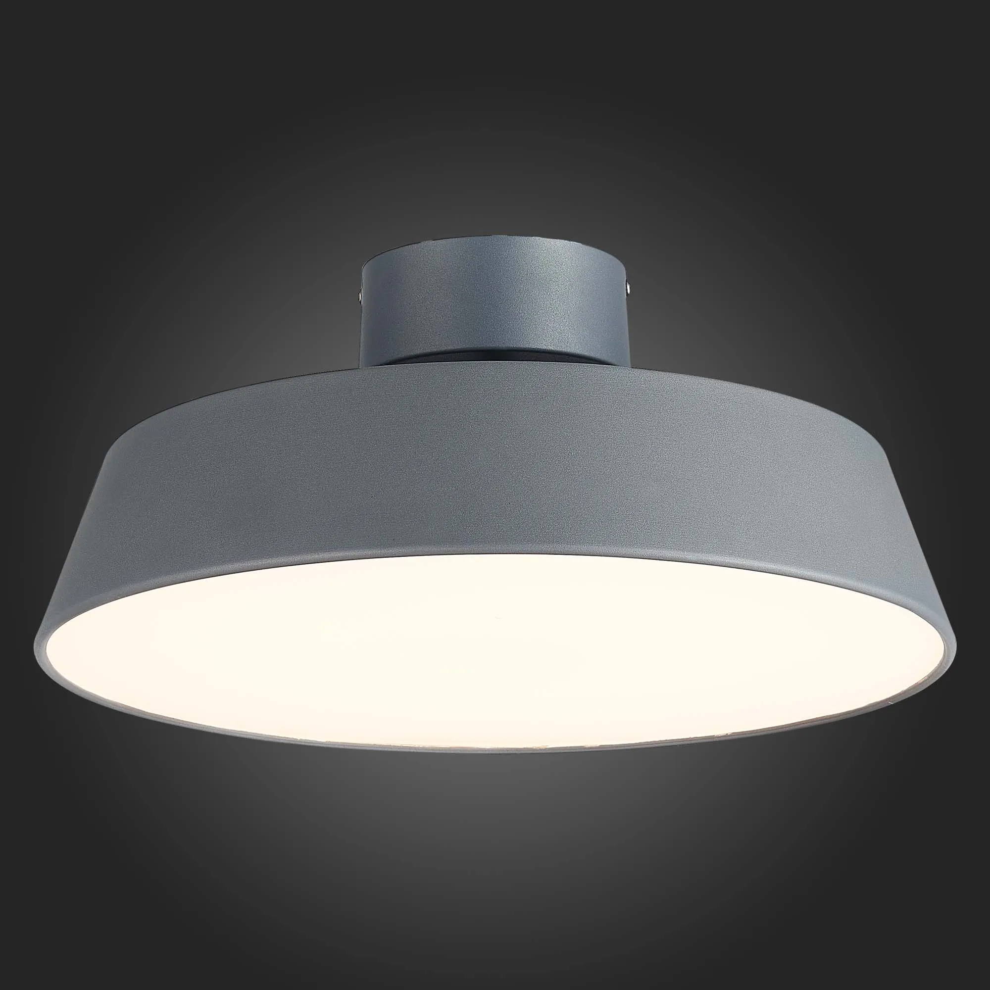 картинка SLE600272-01 Светильник потолочный Серый/Белый LED 1*30W 3000K
