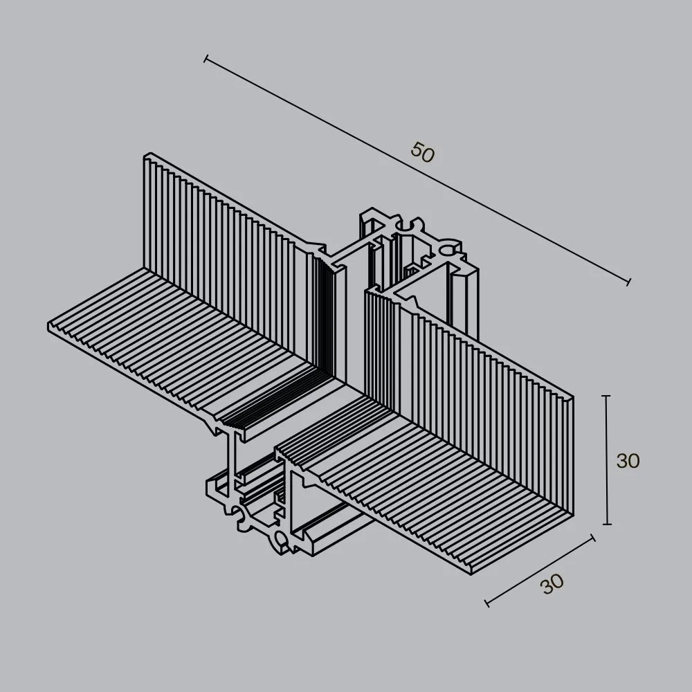 картинка Комплектующие для встраиваемой трековой системы Technical TRA184ICL-13B