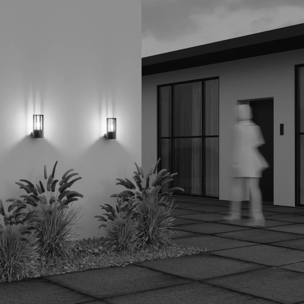 картинка Настенный светильник (бра) Outdoor O453WL-01GF