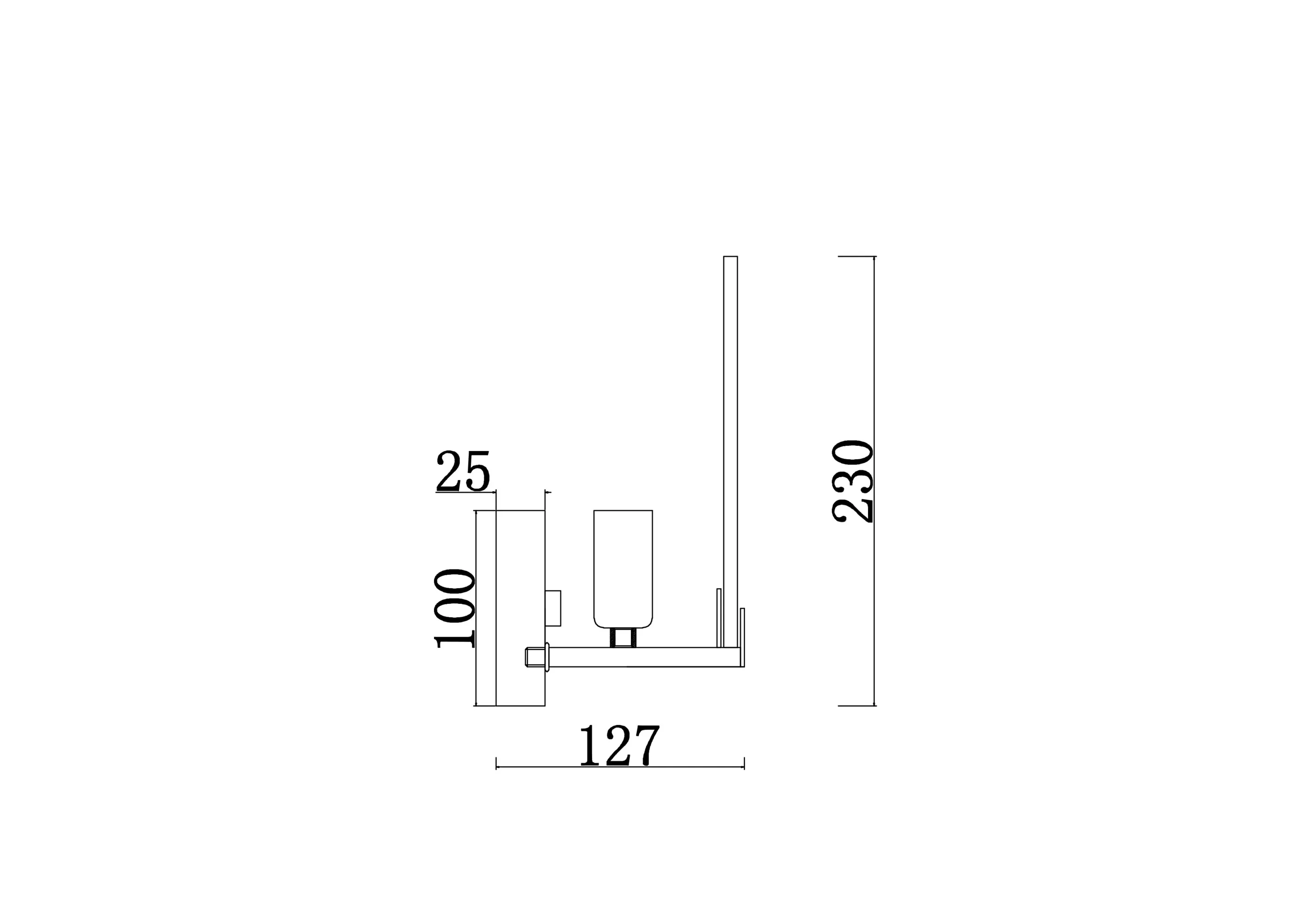 картинка Настенный светильник (бра) Freya FR5197WL-01BS