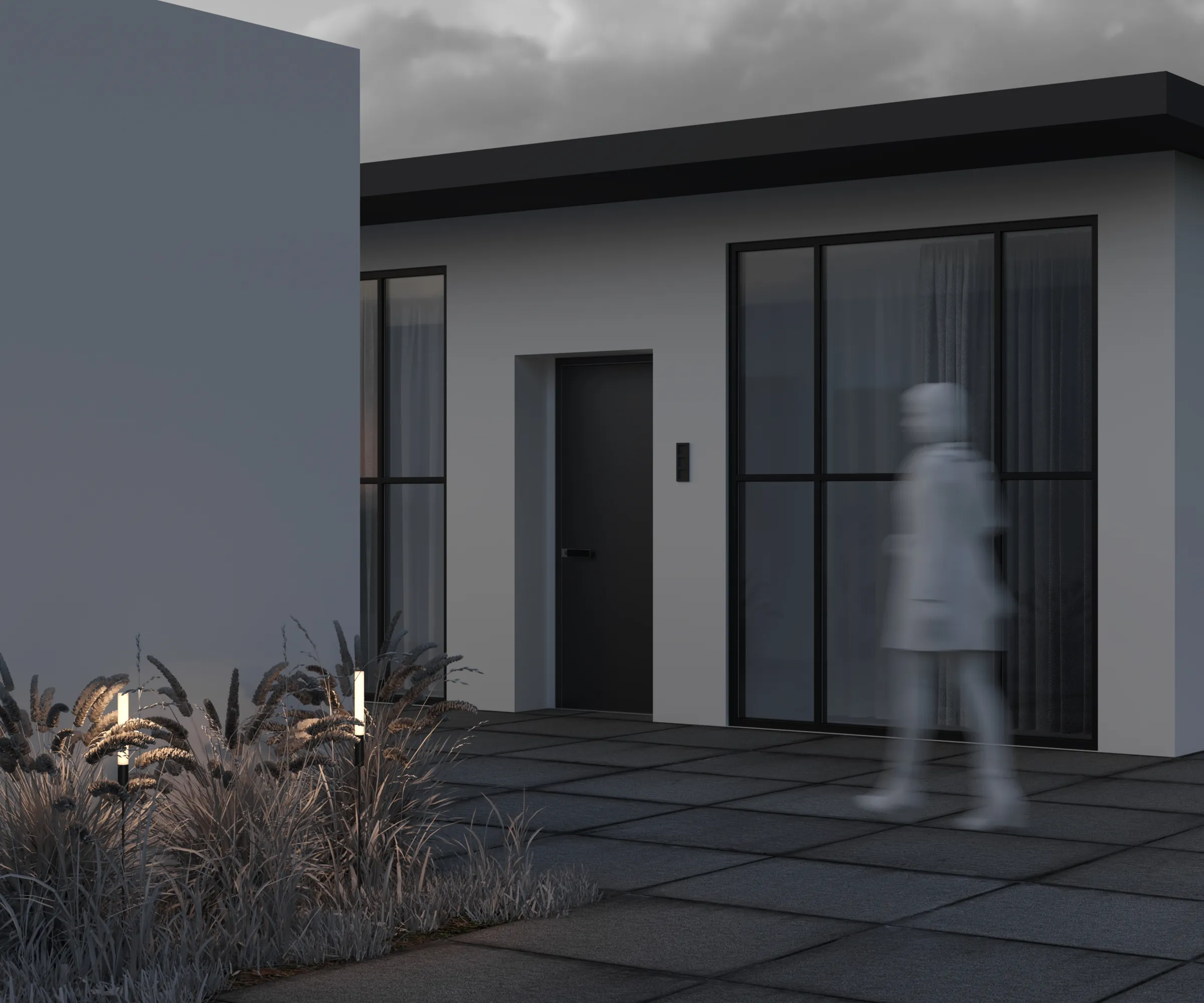 картинка Ландшафтный светильник Outdoor O487FL-L3GF3K1