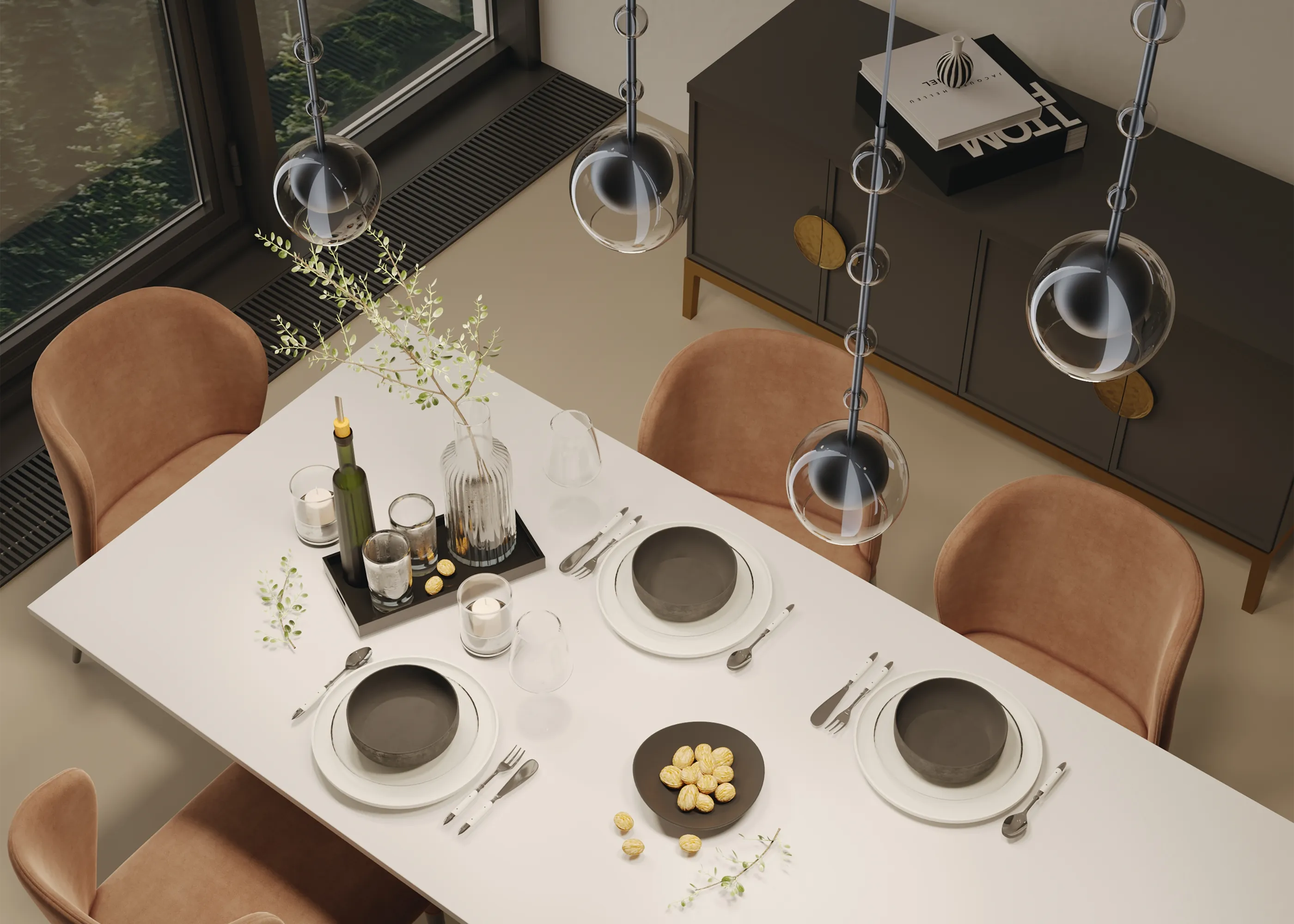 картинка Подвесной светильник Maytoni MOD227PL-01B