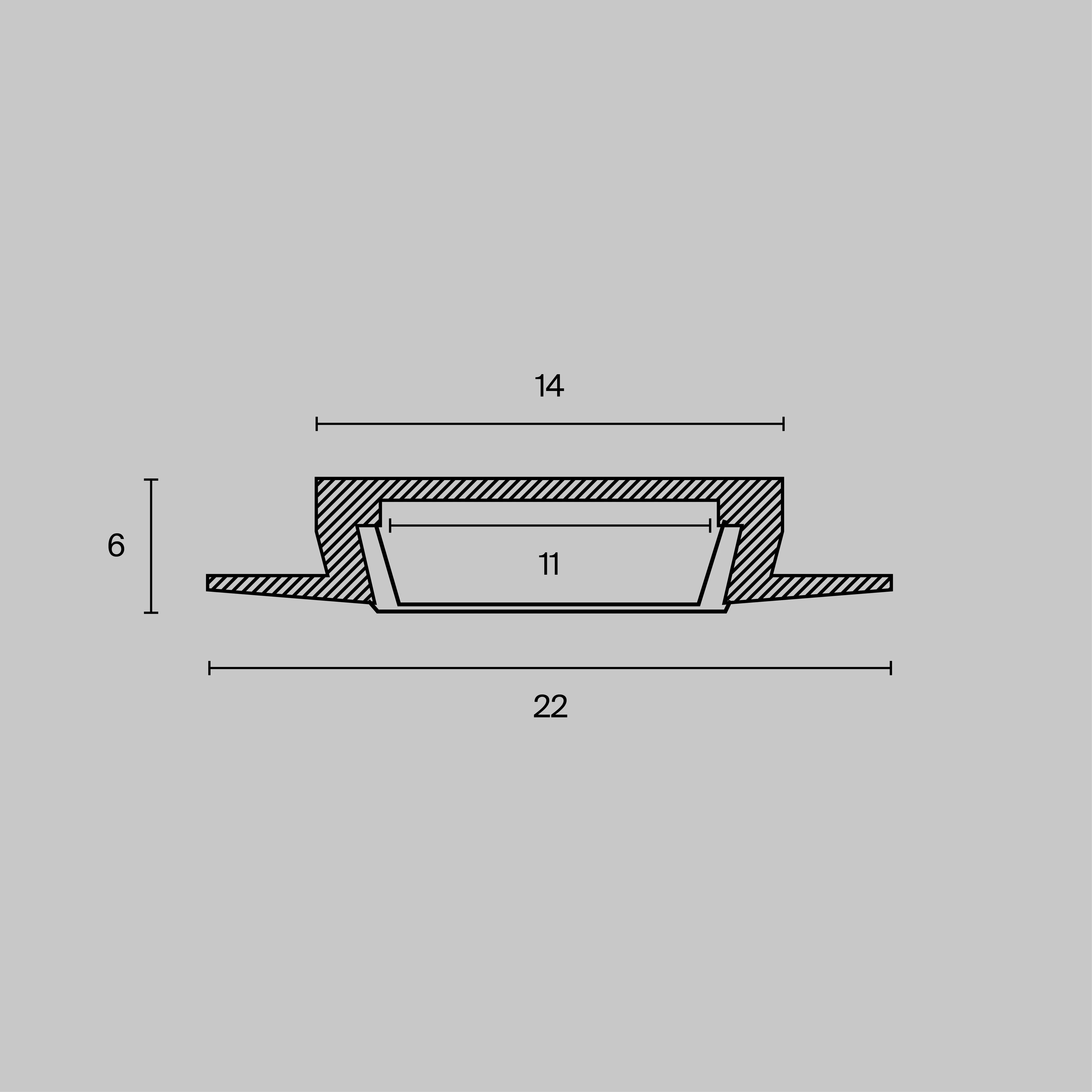 картинка Профиль Led Strip ALM004S-2M