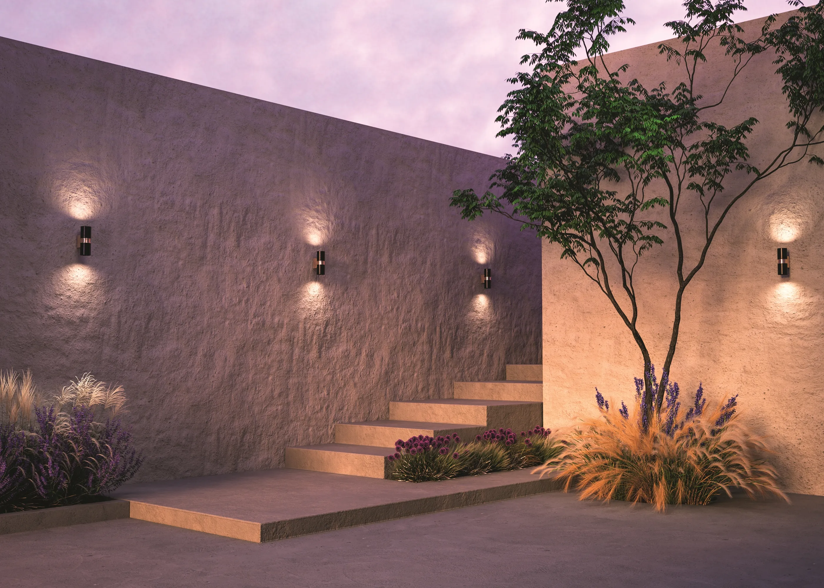 картинка Настенный светильник (бра) Outdoor O582WL-02B