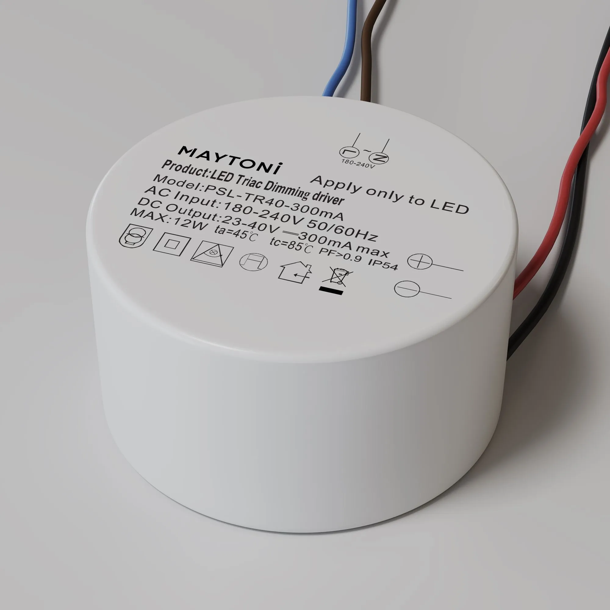 картинка Источник тока Lighting control PSL-TR40-300mA