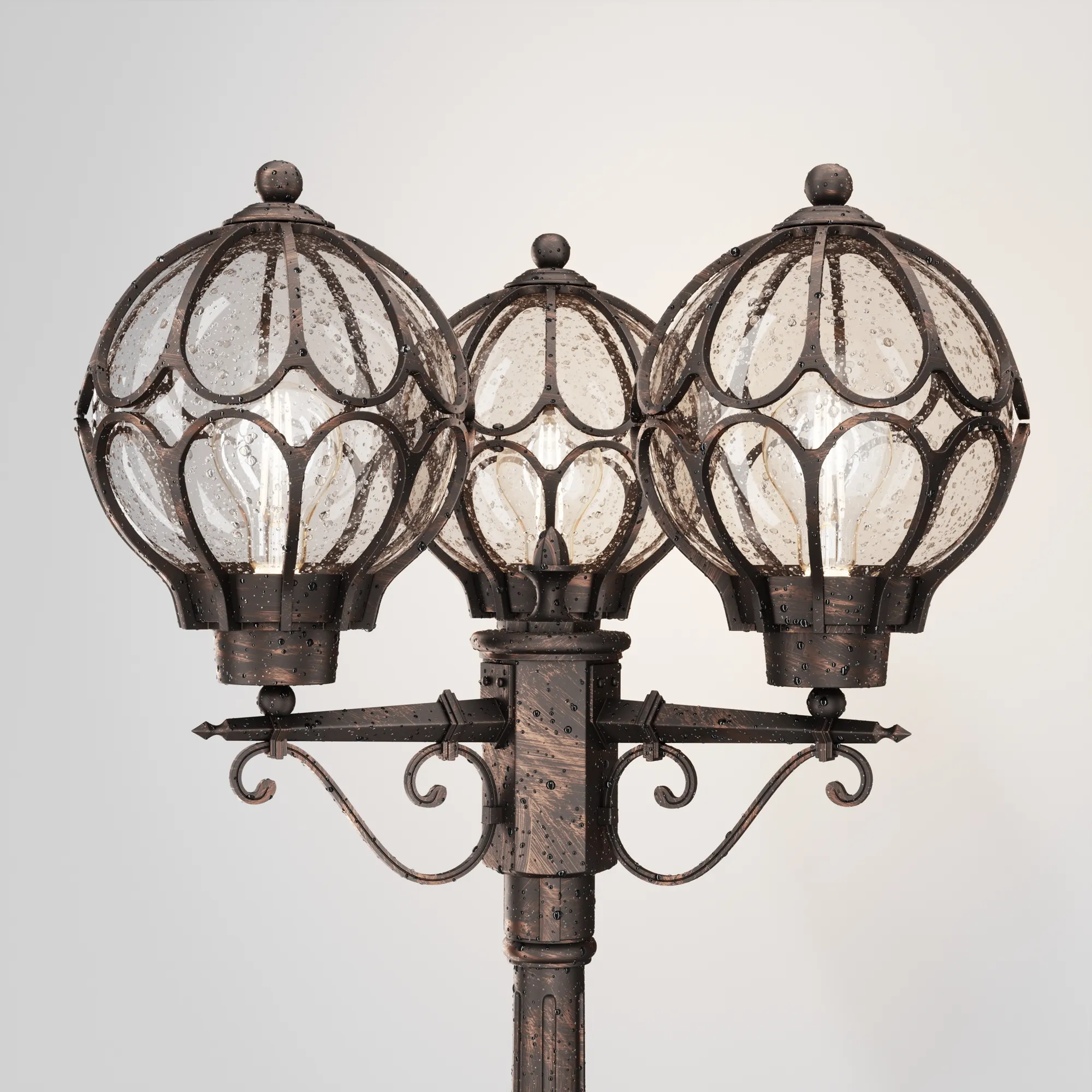 картинка Садово-парковый светильник Outdoor O023FL-03G