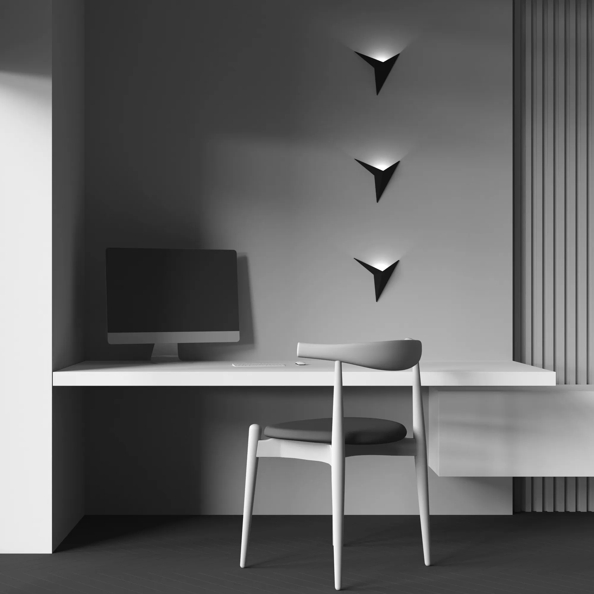 картинка Настенный светильник (бра) Technical C808WL-L3B