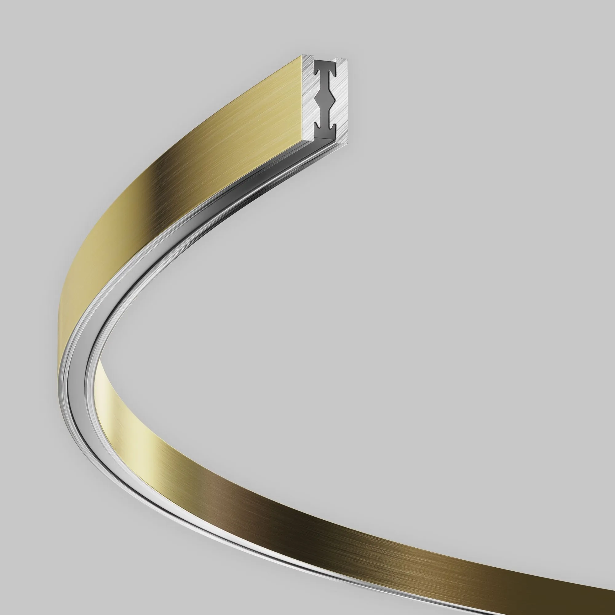 картинка Шинопровод накладной/подвесной Technical TRX154-2SR-D1500-BS