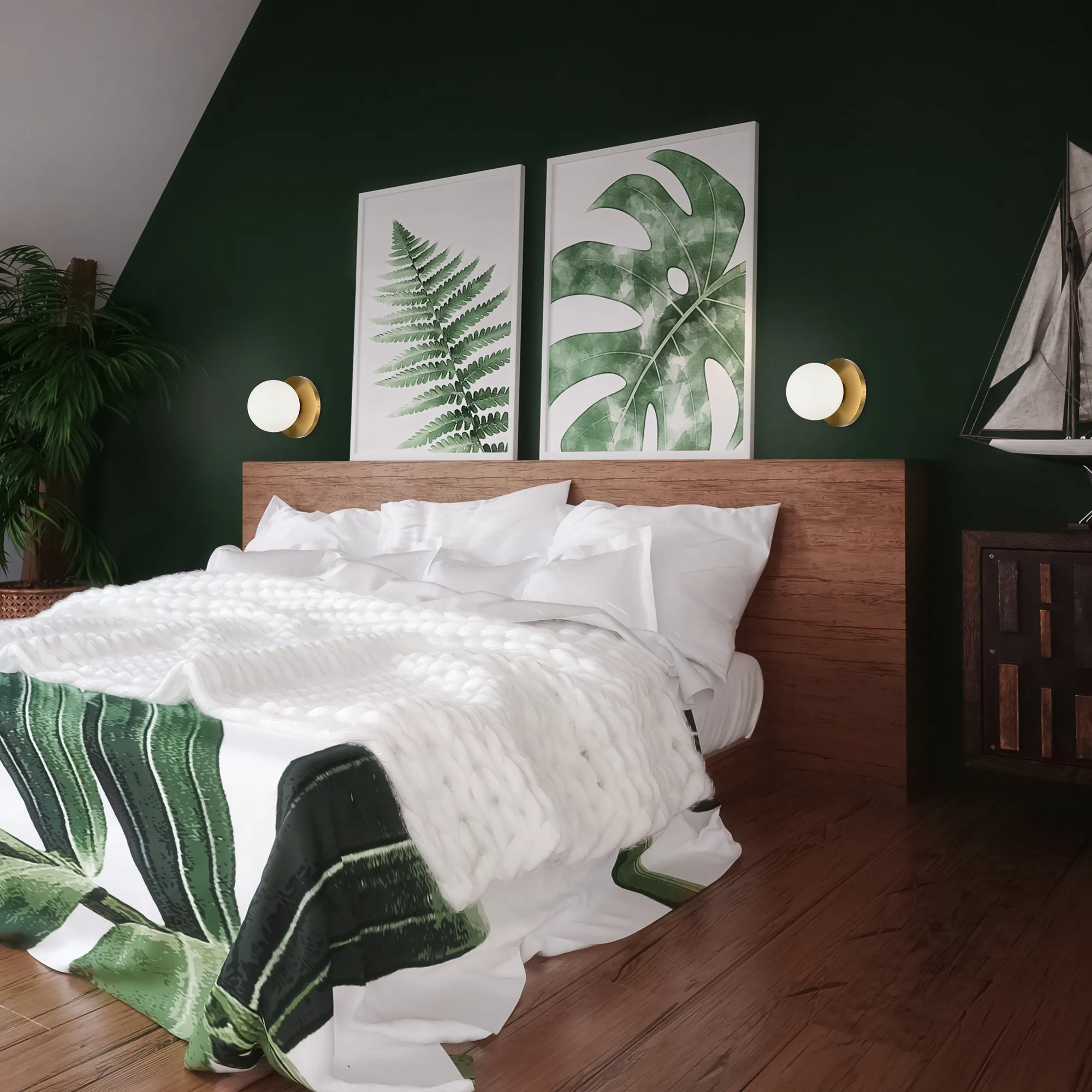 картинка Настенный светильник (бра) Freya FR5125WL-01BS