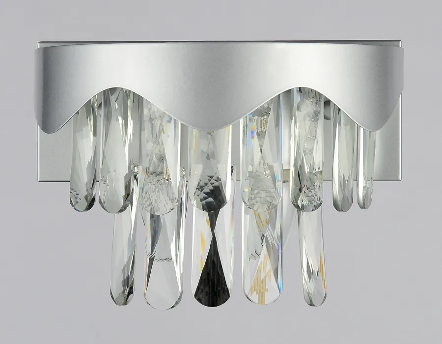 картинка Настенный светильник с выключателем и хрусталем TR5090