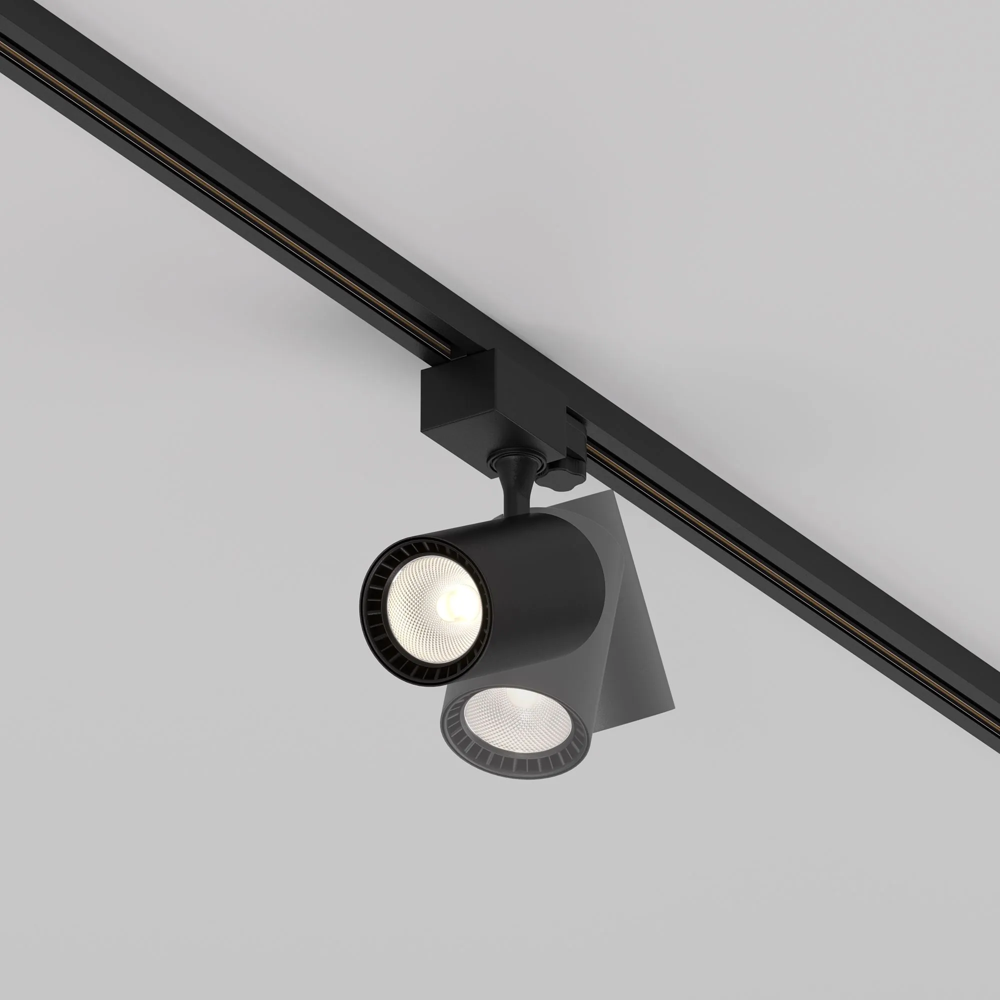 картинка Трековый светильник Technical TR029-3-10W3K-W-B