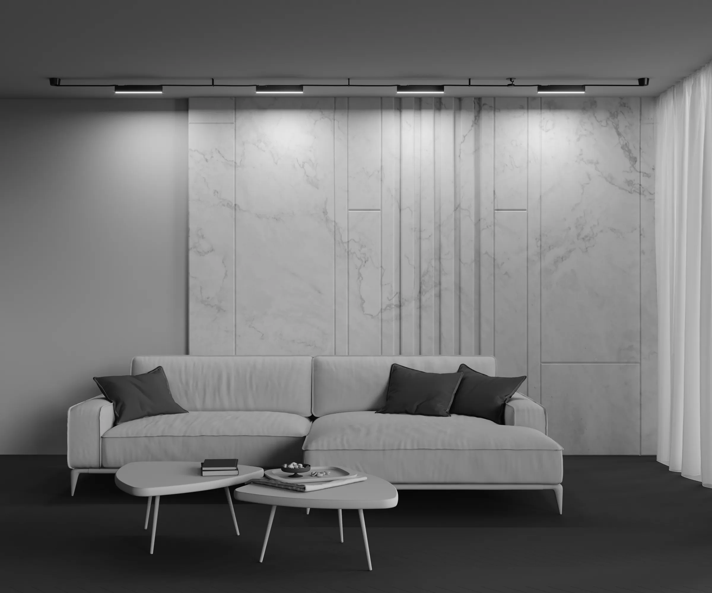 картинка Подвесной светильник Technical TR129B-12W4K-B