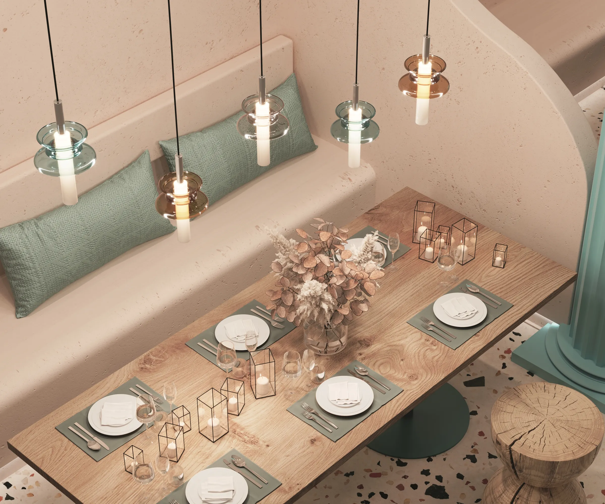 картинка Подвесной светильник Maytoni MOD255PL-01B2