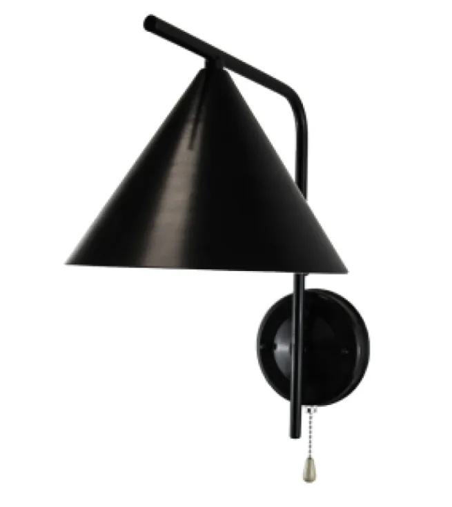 картинка 1020/1 Черный (1) Светильник настенный