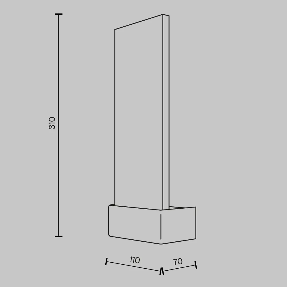картинка Настенный светильник (бра) Maytoni MOD318WL-L3CH3K