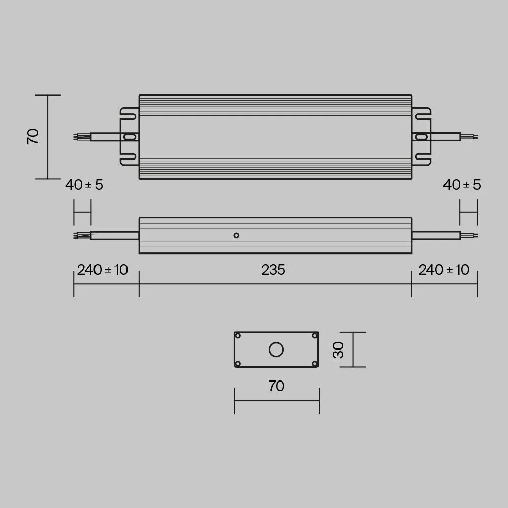 картинка Источник напряжения Technical PSL008-150W-48V-IP67