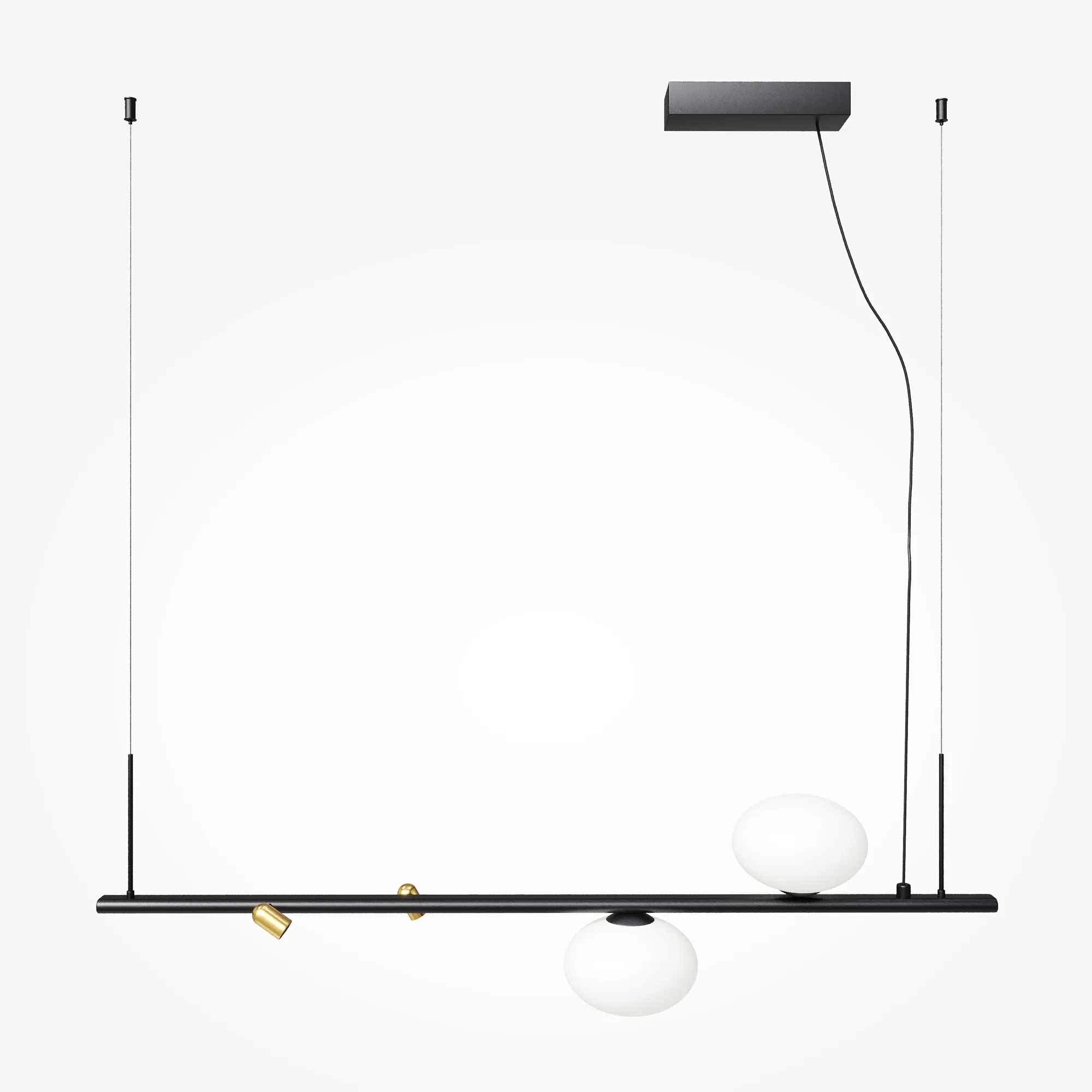 картинка Подвесной светильник Maytoni MOD350PL-02BBS