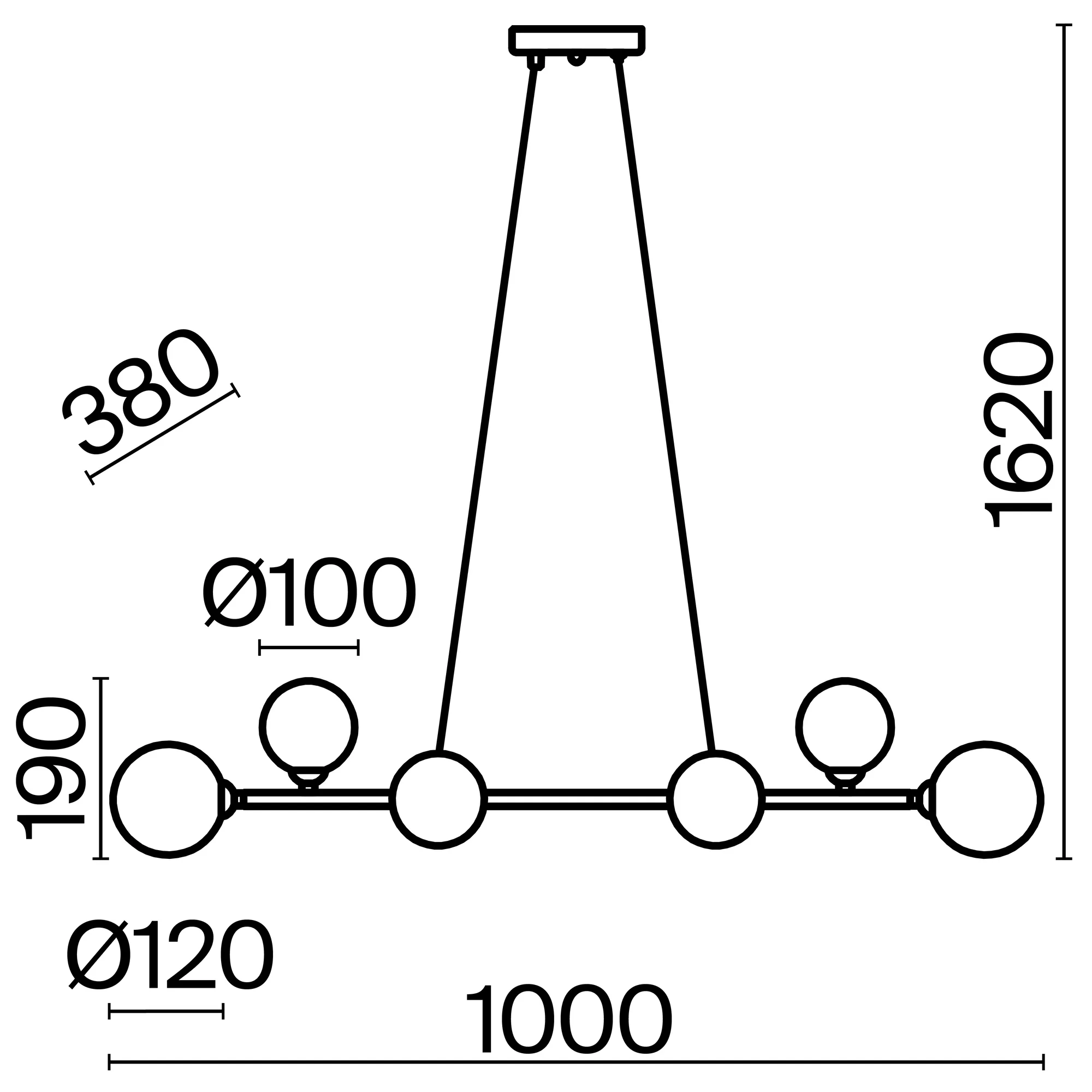 картинка Подвесной светильник Freya FR5222PL-08B1