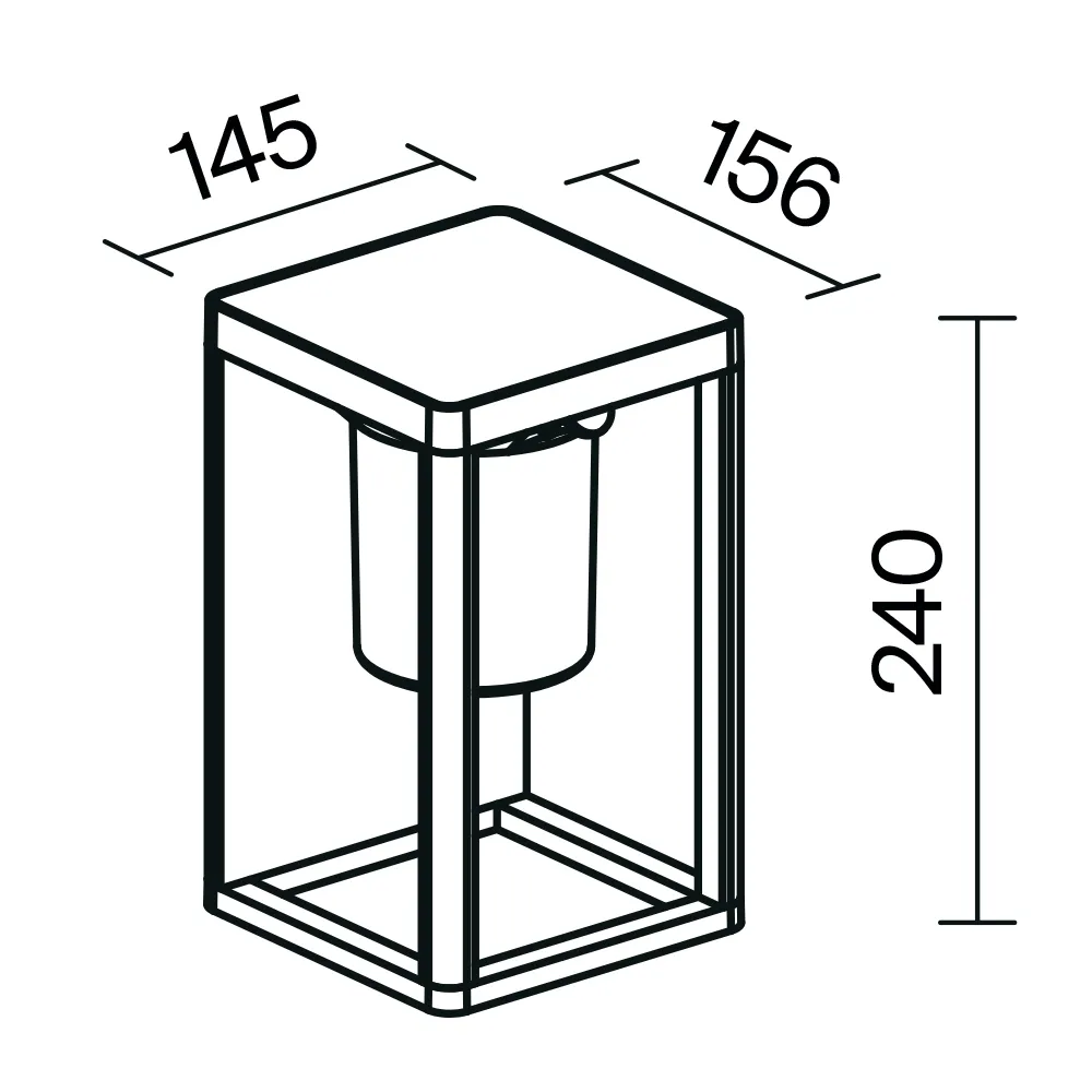 картинка Настенный светильник (бра) Outdoor OSL457WL-L2GF3K