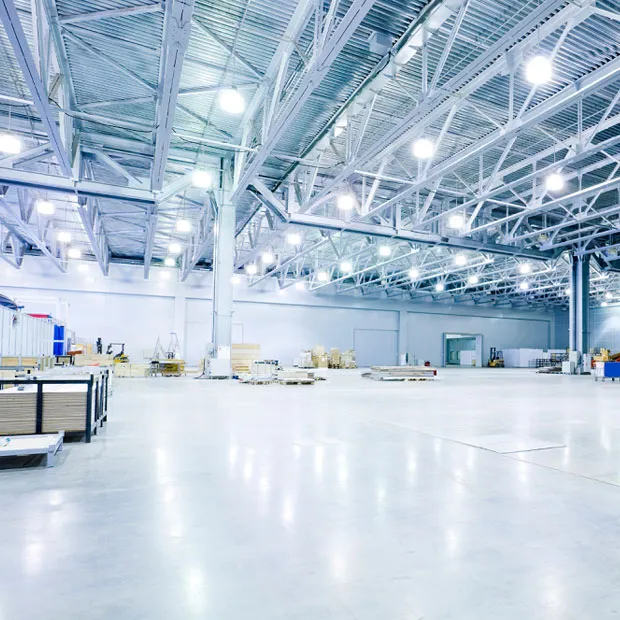 Изображение к статье Промышленное освещение Промышленное освещение