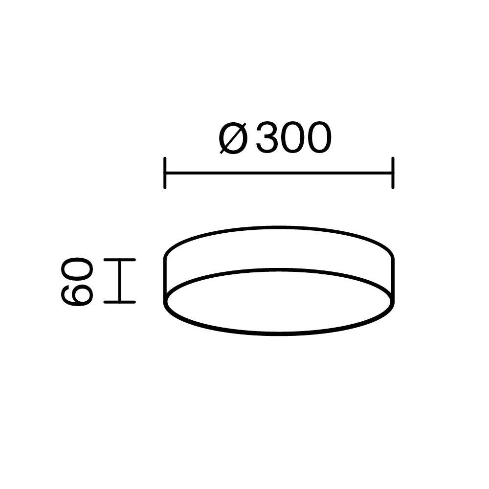 картинка Потолочный светильник Technical C032CL-36W3K-RD-W