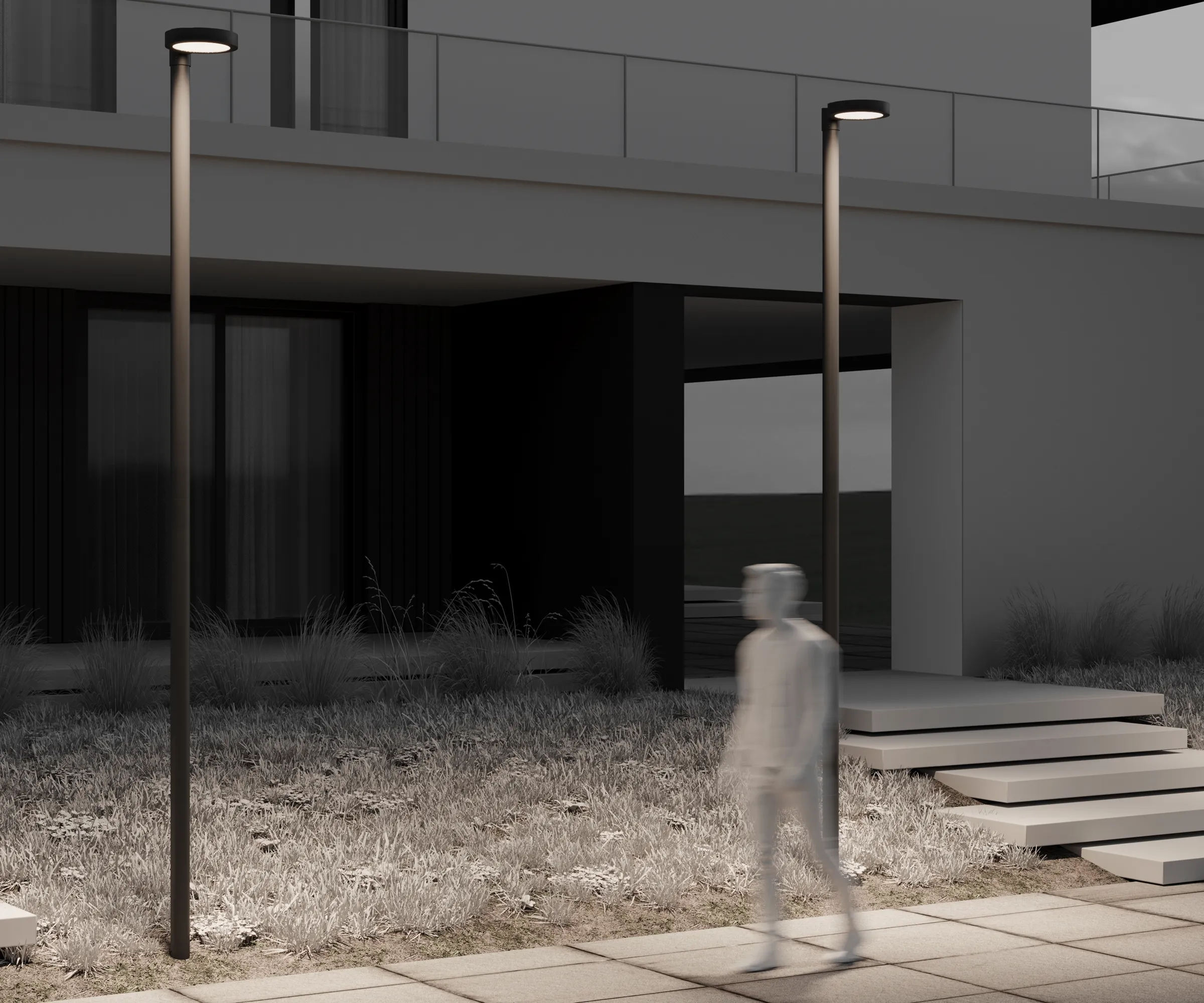 картинка Парковый светильник Outdoor O472H-L50GF3K