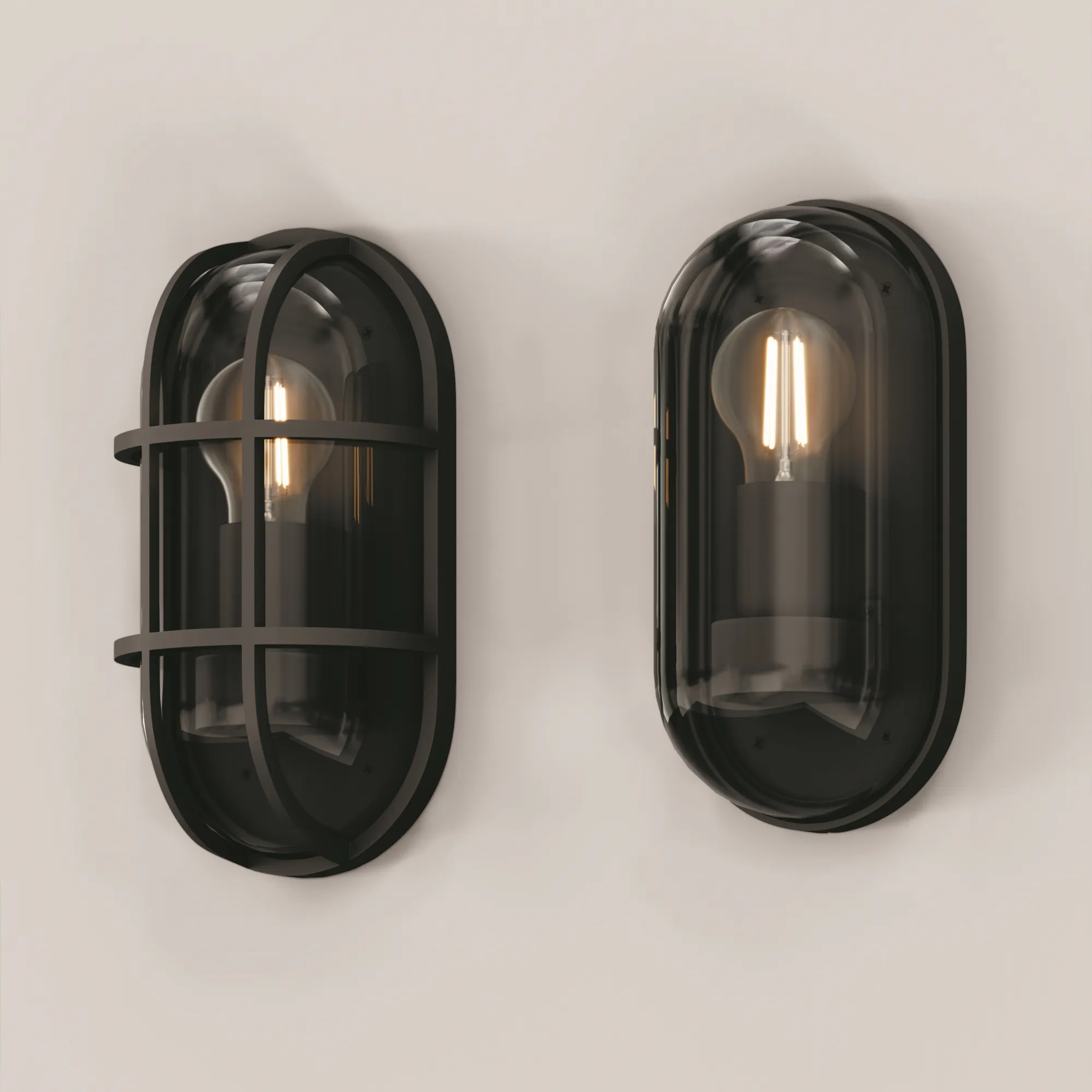 картинка Настенный светильник (бра) Outdoor O449WL-01GF1