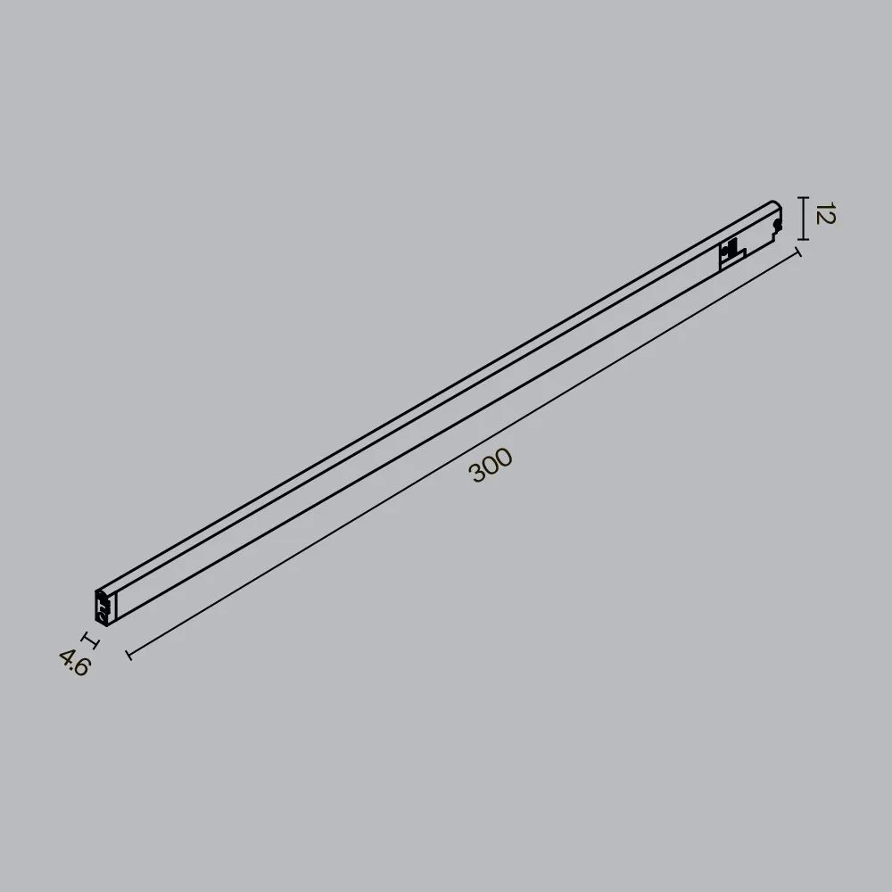картинка Трековый светильник Technical TR190-1-5W2.7K-B