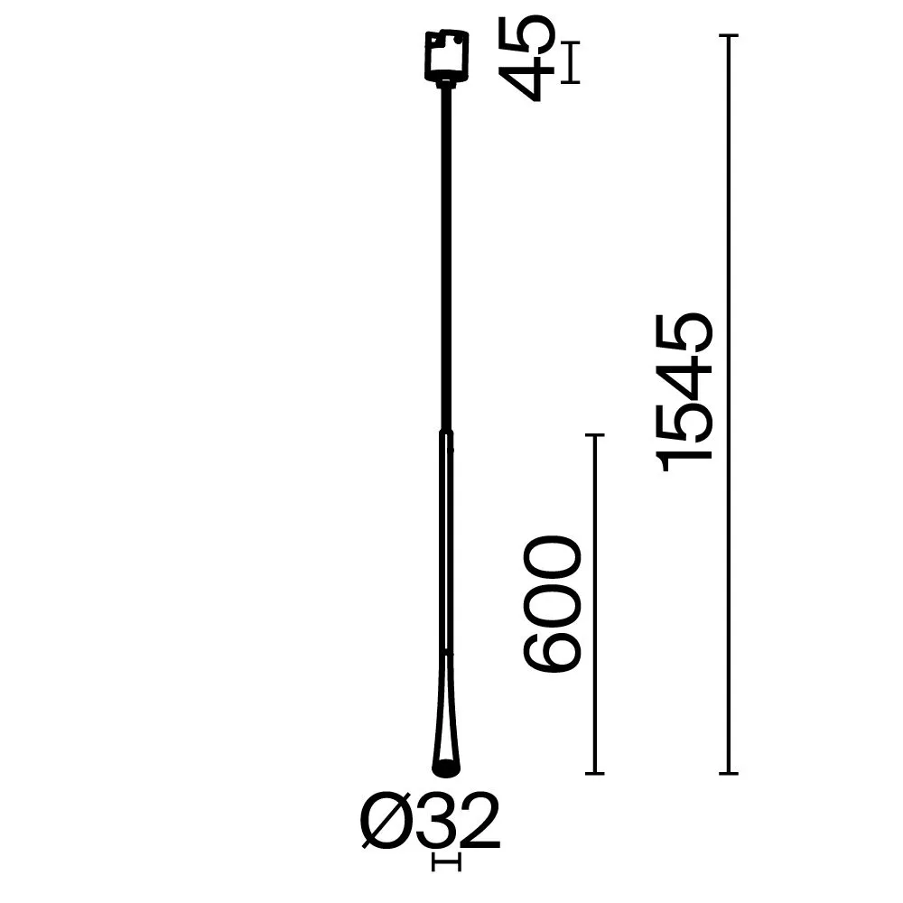 картинка Трековый подвесной светильник Technical TR168-1-7W3K-M-BS