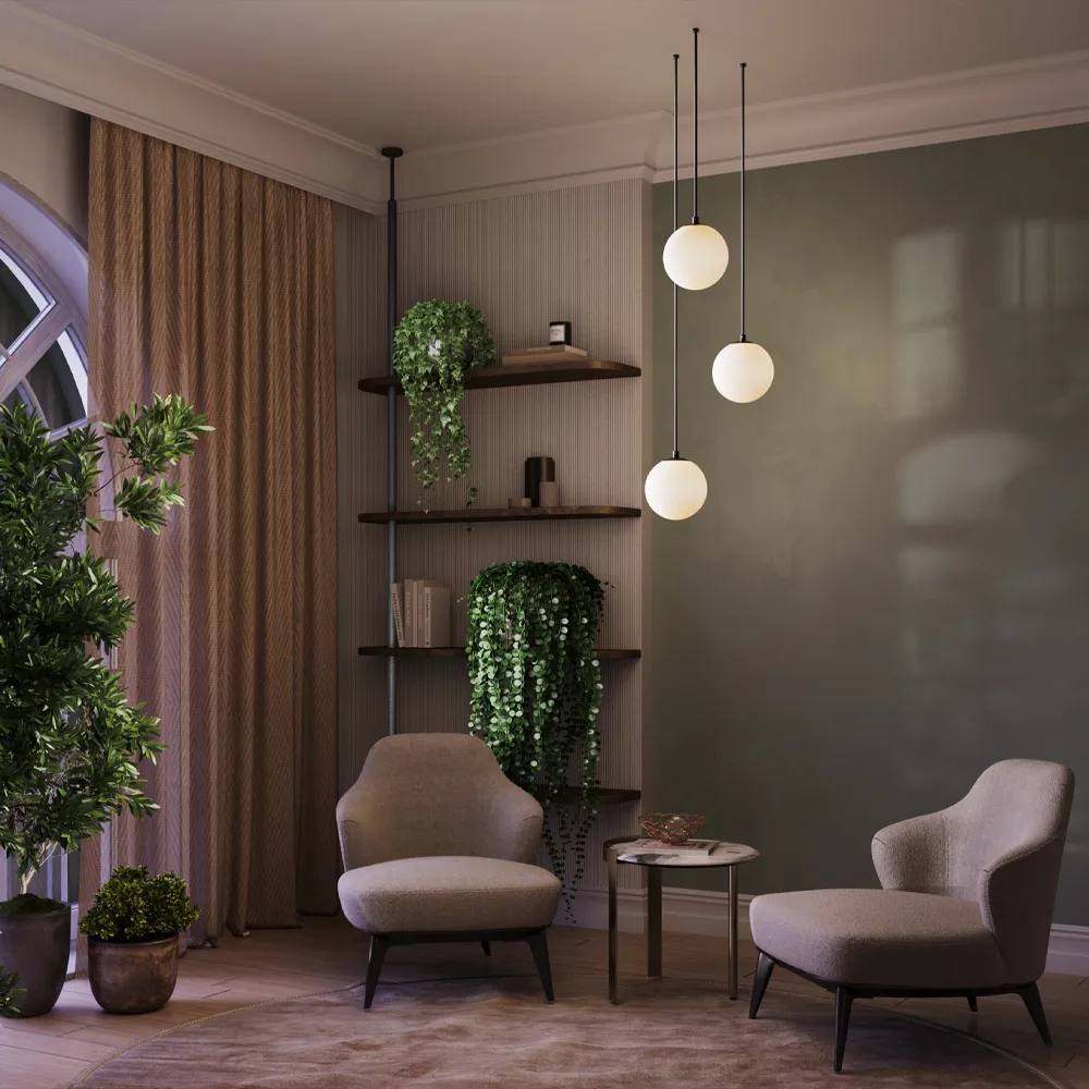 картинка Подвесной светильник Technical P039PL-5W3K-10INS-B