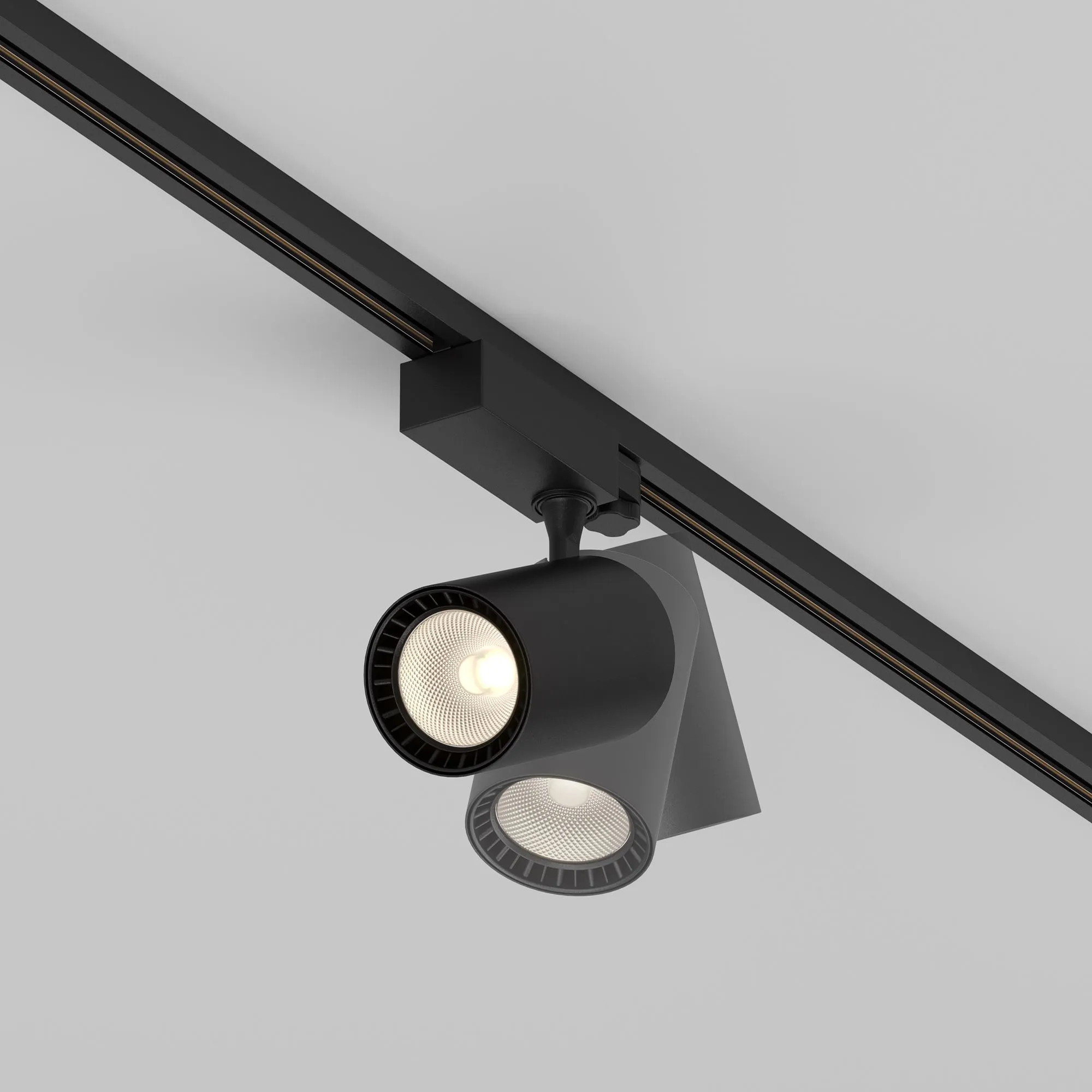 картинка Трековый светильник Technical TR029-3-20W3K-M-B